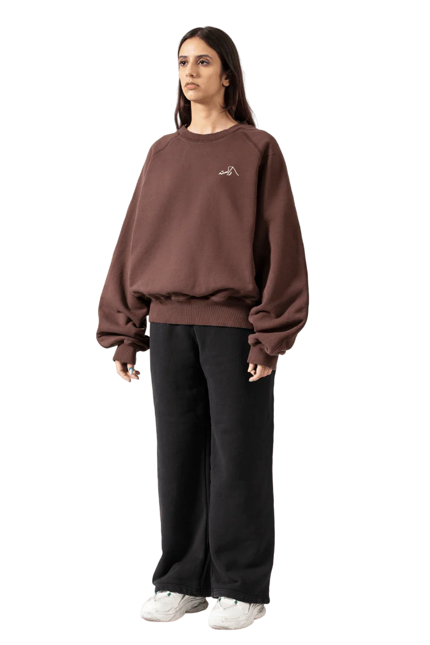 Brown made in PAK sweatshirt (V2) - Image 7