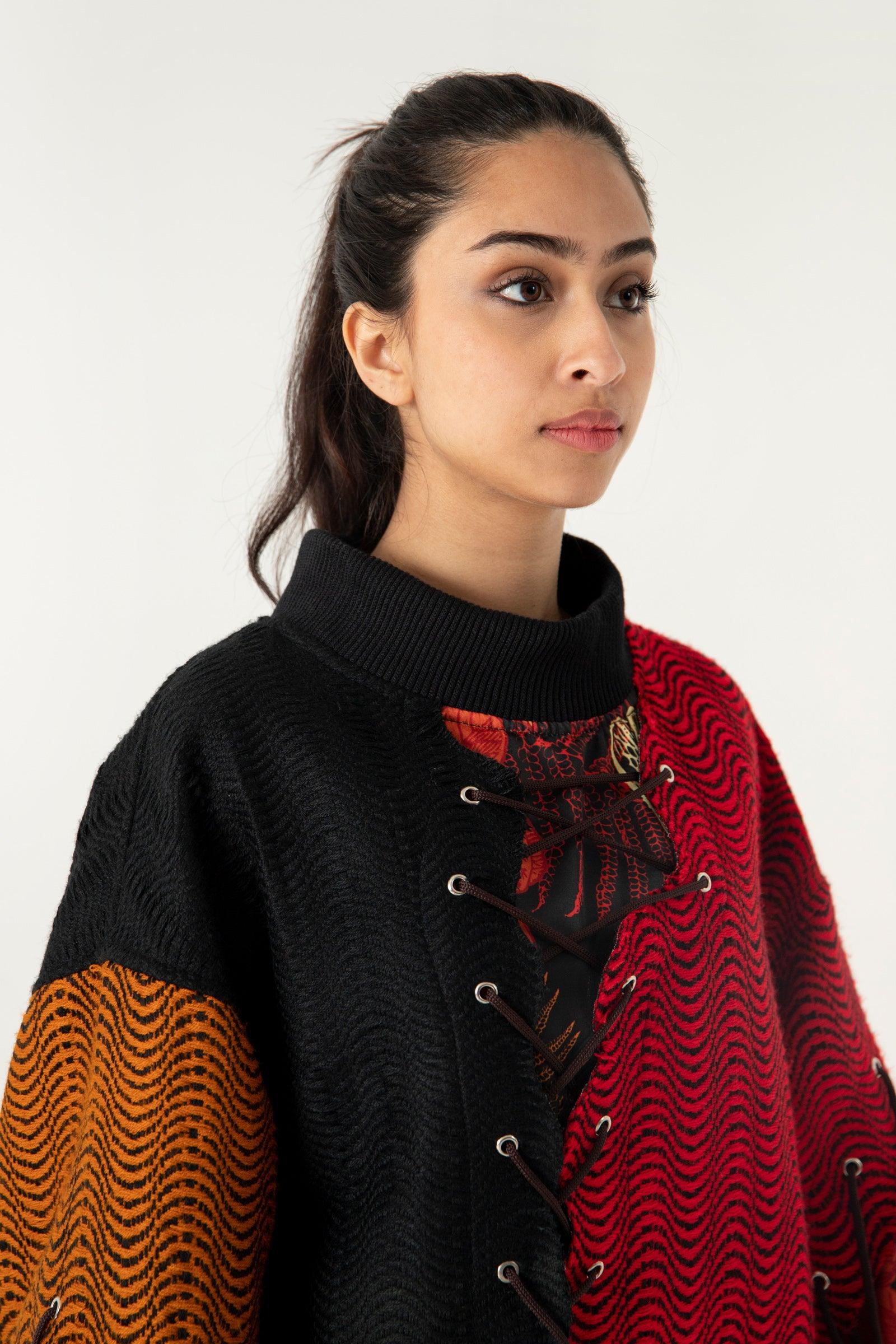 “Burning forest” puzzle sweatshirt - Image 10