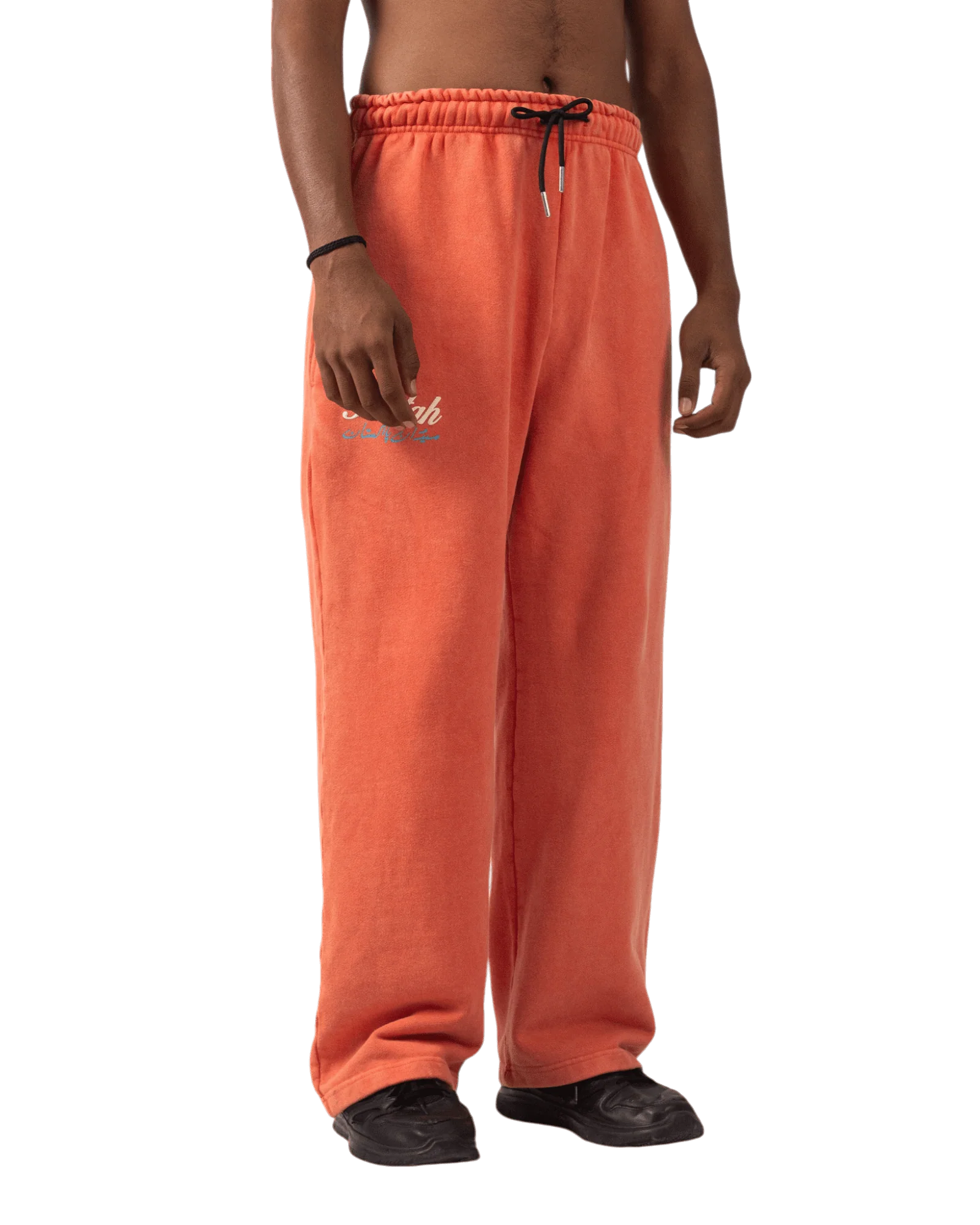 Burnt orange made in PAK sweatpants (V4) - Image 5