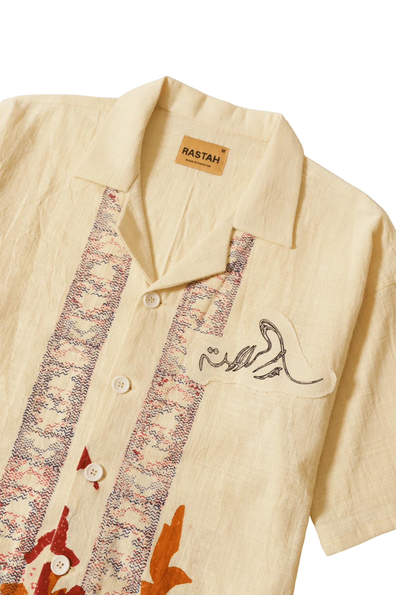 "Ember mosaic" button-down - Image 8
