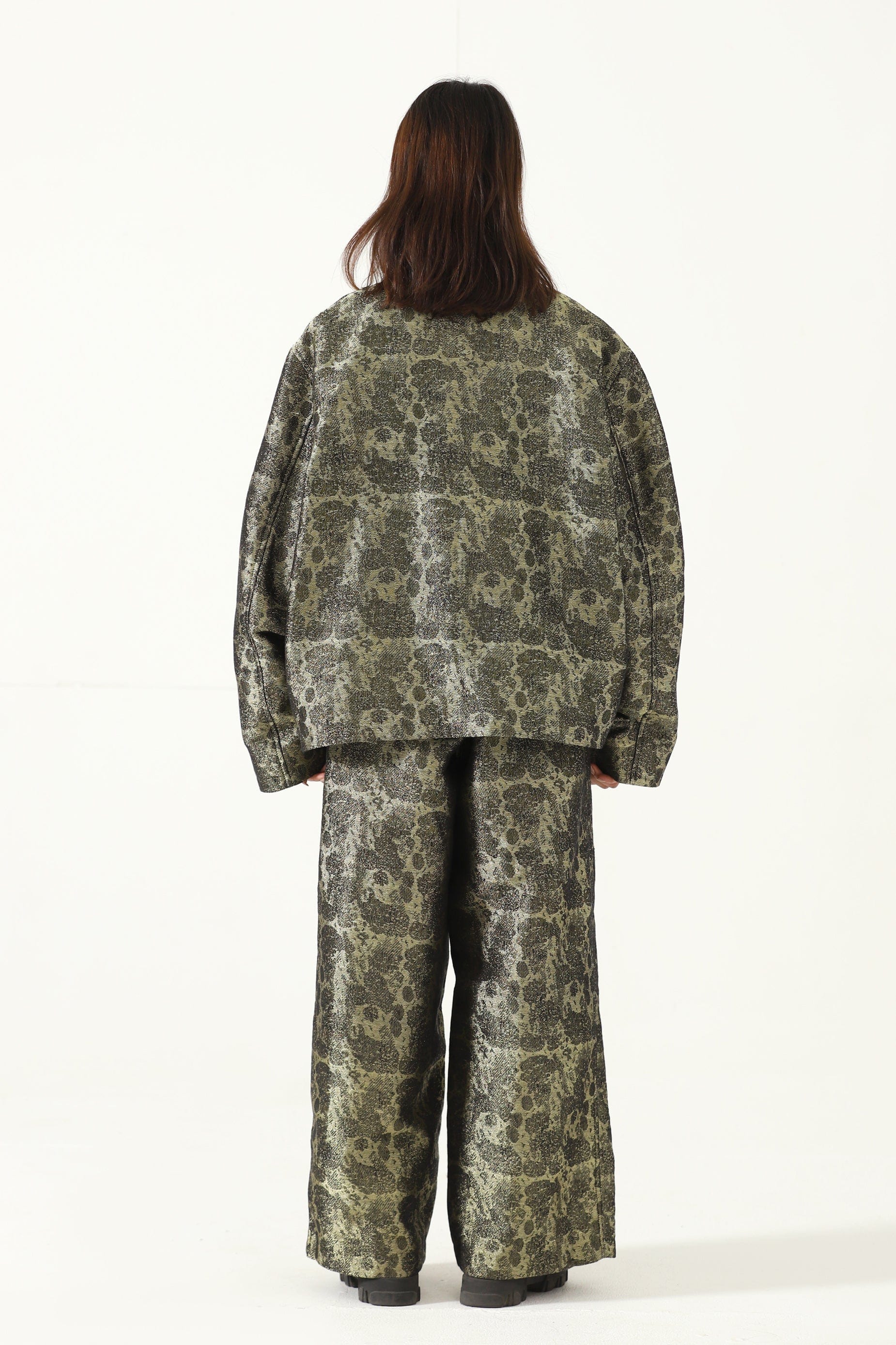 "Chamak" handwoven jacquard jacket - Image 11