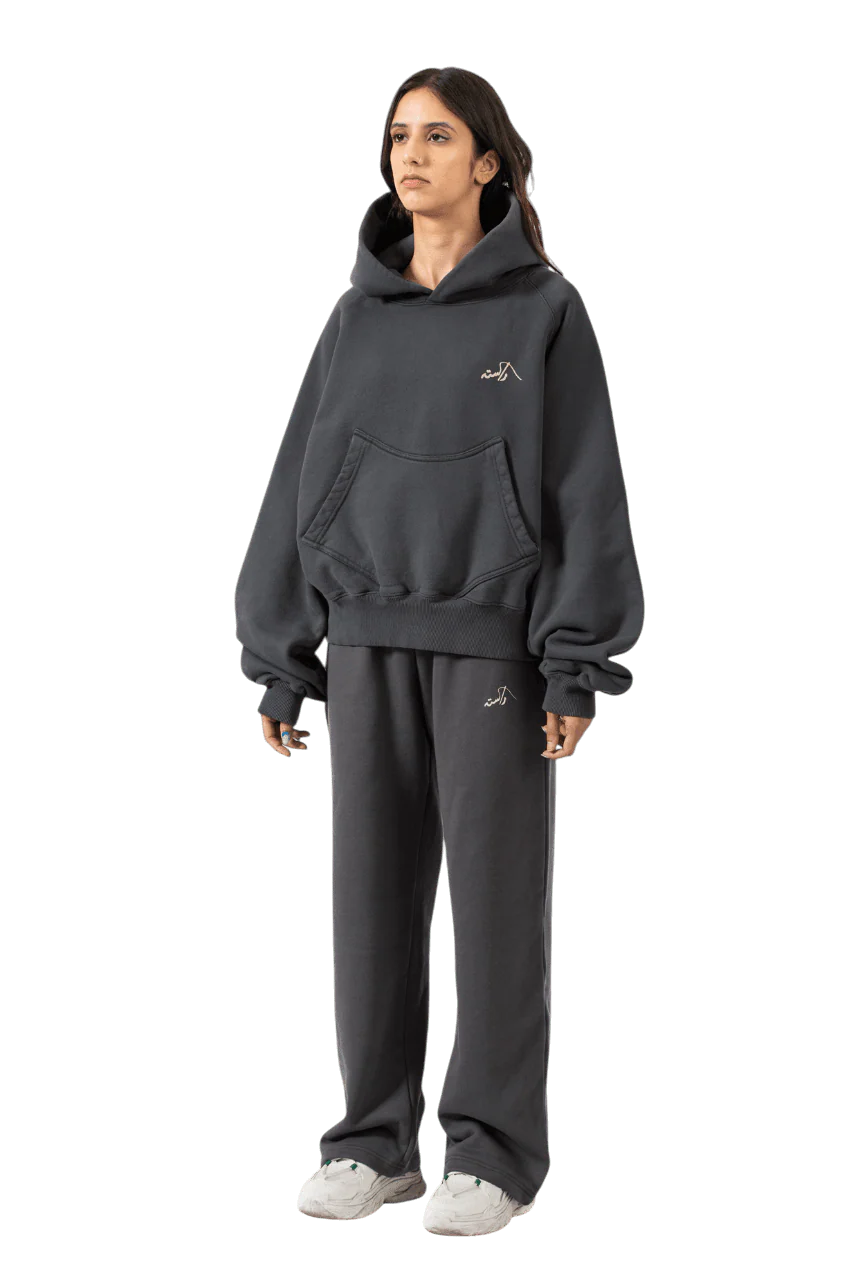 Charcoal grey made in PAK hoodie (V2) - Image 9