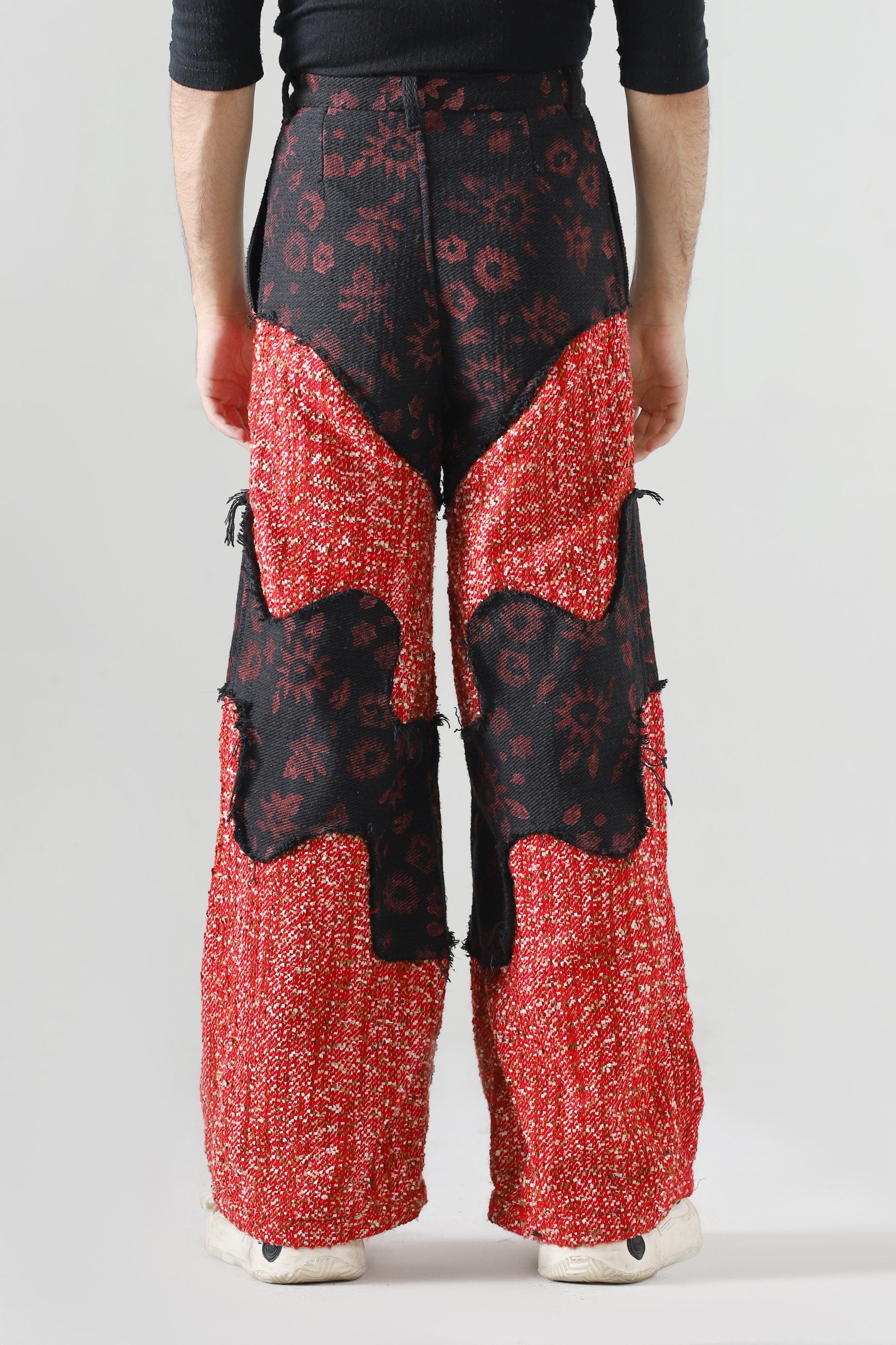 Co-Ord handwoven flared trousers - Image 6