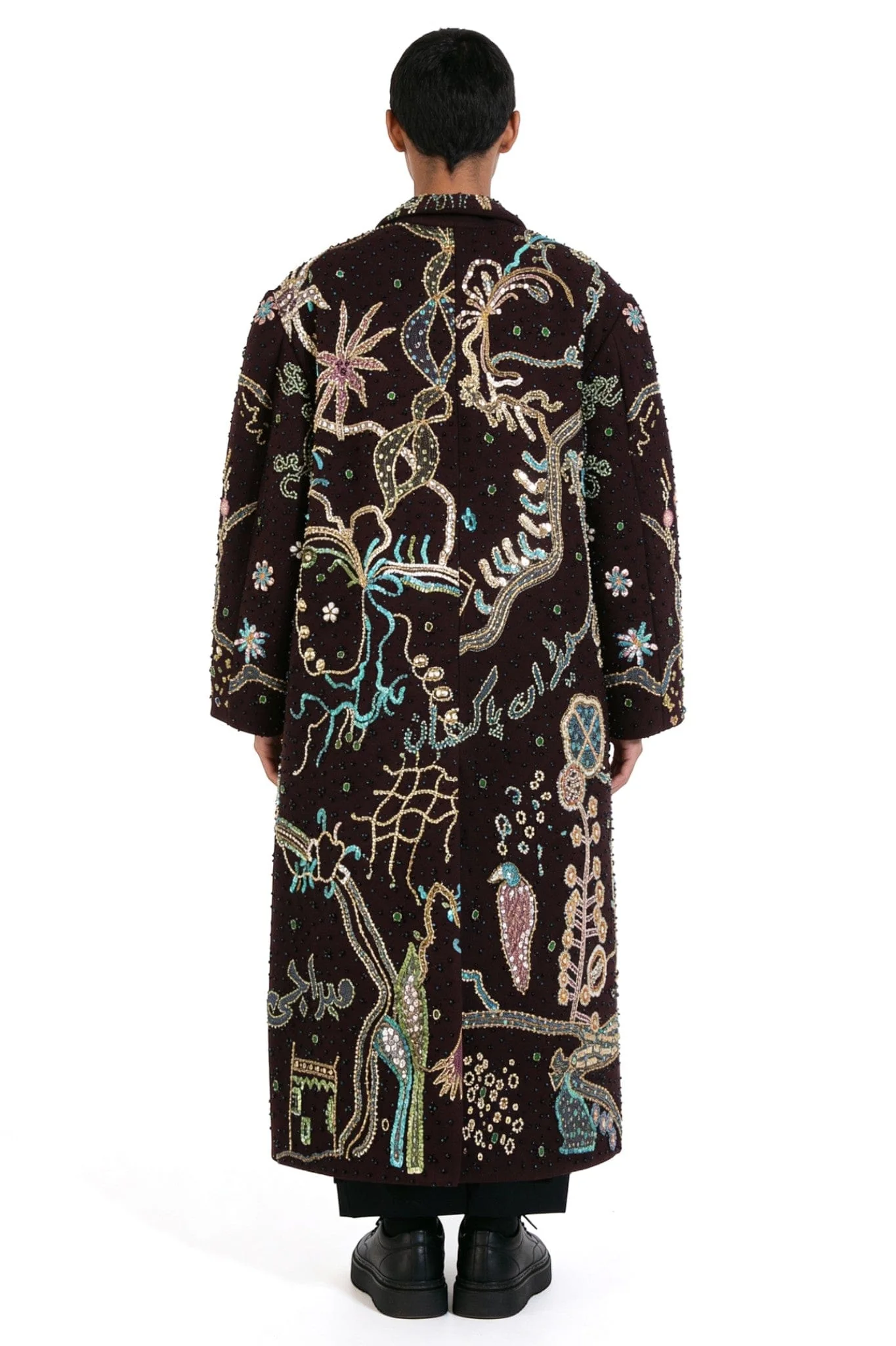 Cosmic nomad long coat - Image 10