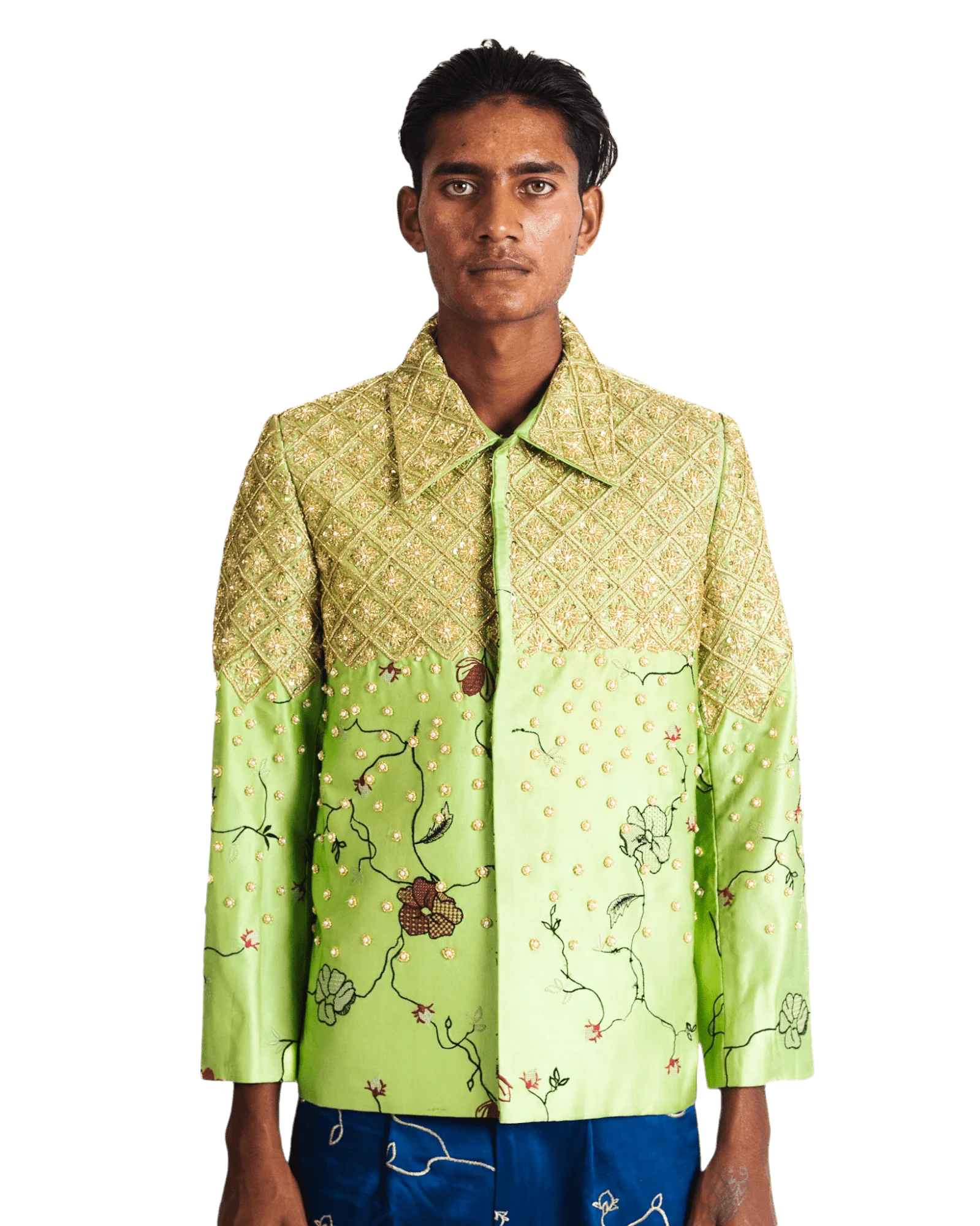 "Dabka" silk jacket - Image 2