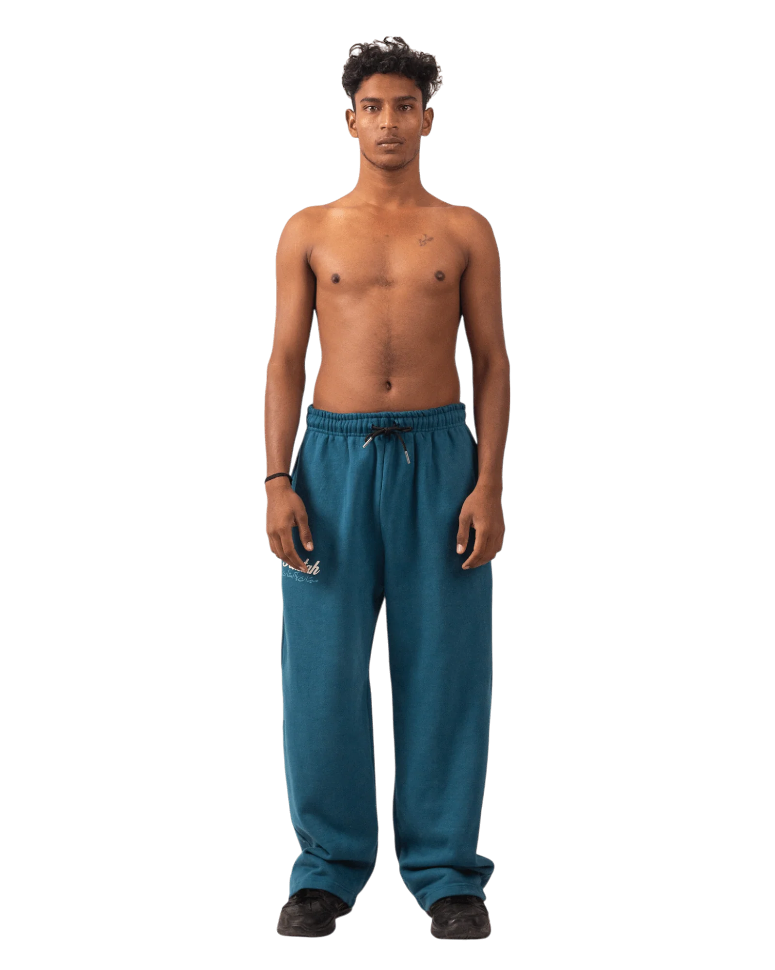 Dark cyan made in PAK sweatpants (V4) - Image 2