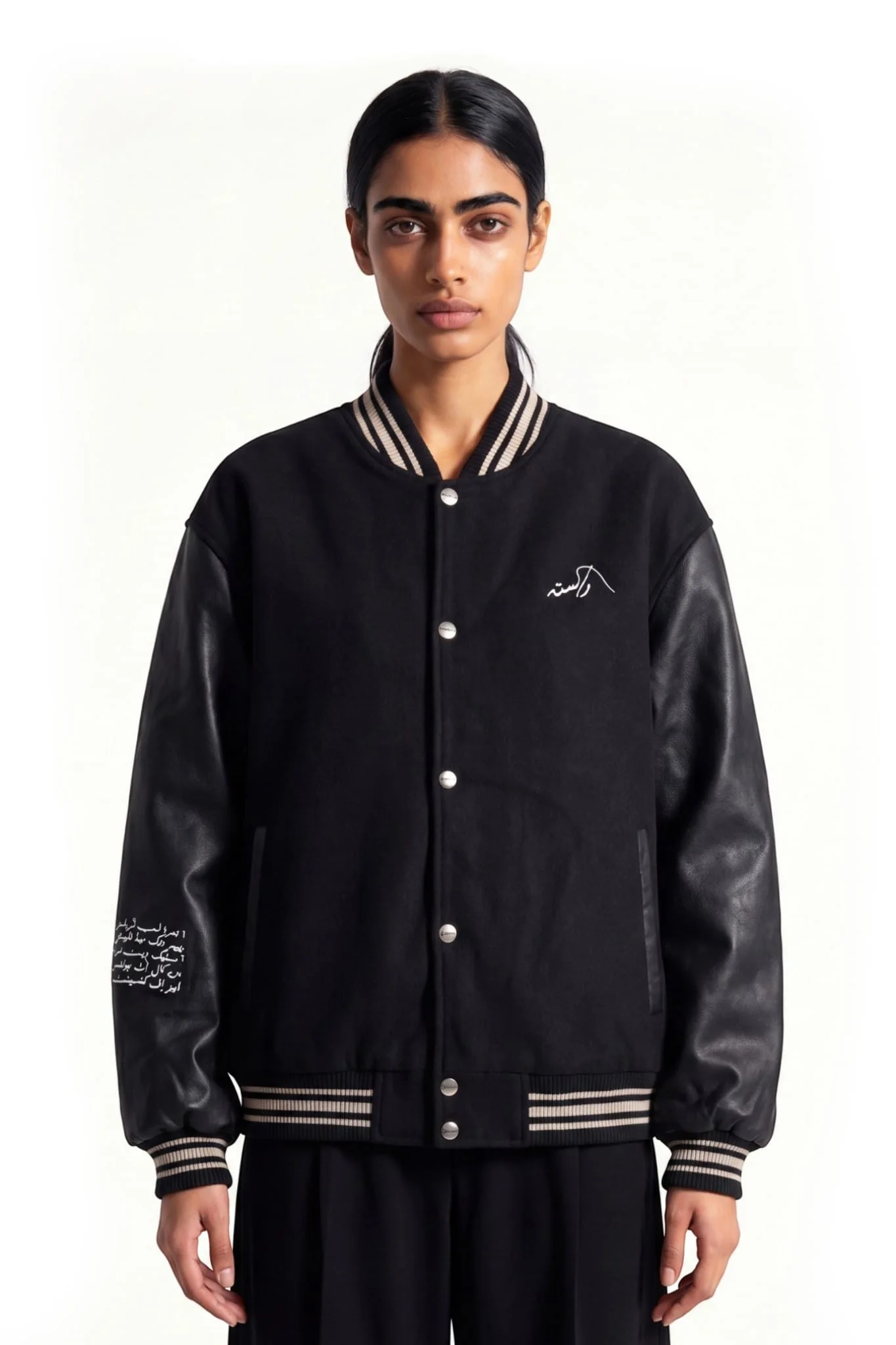 Darkest hour varsity jacket - Image 7
