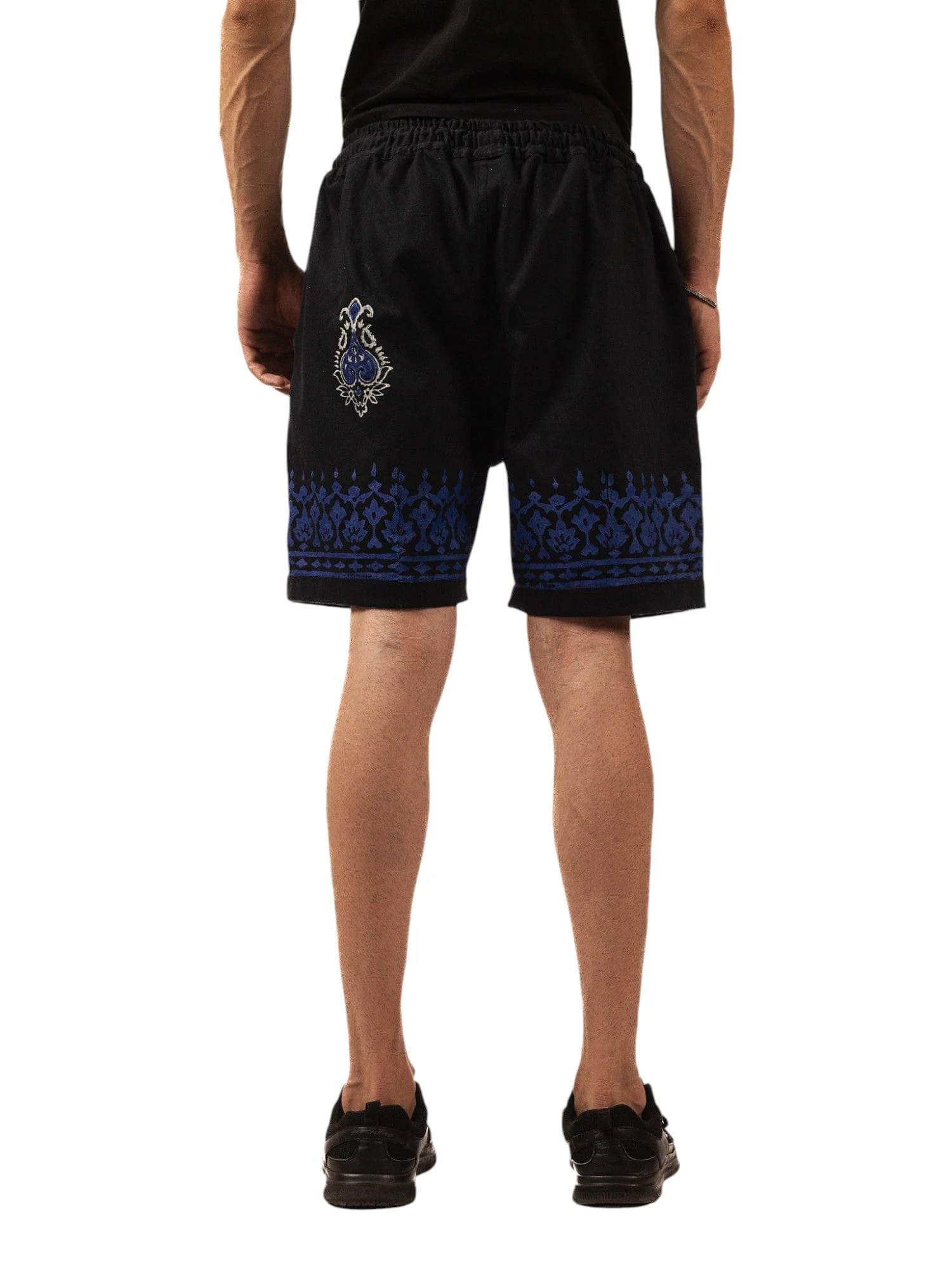 Dastak indigo block print shorts - Image 6