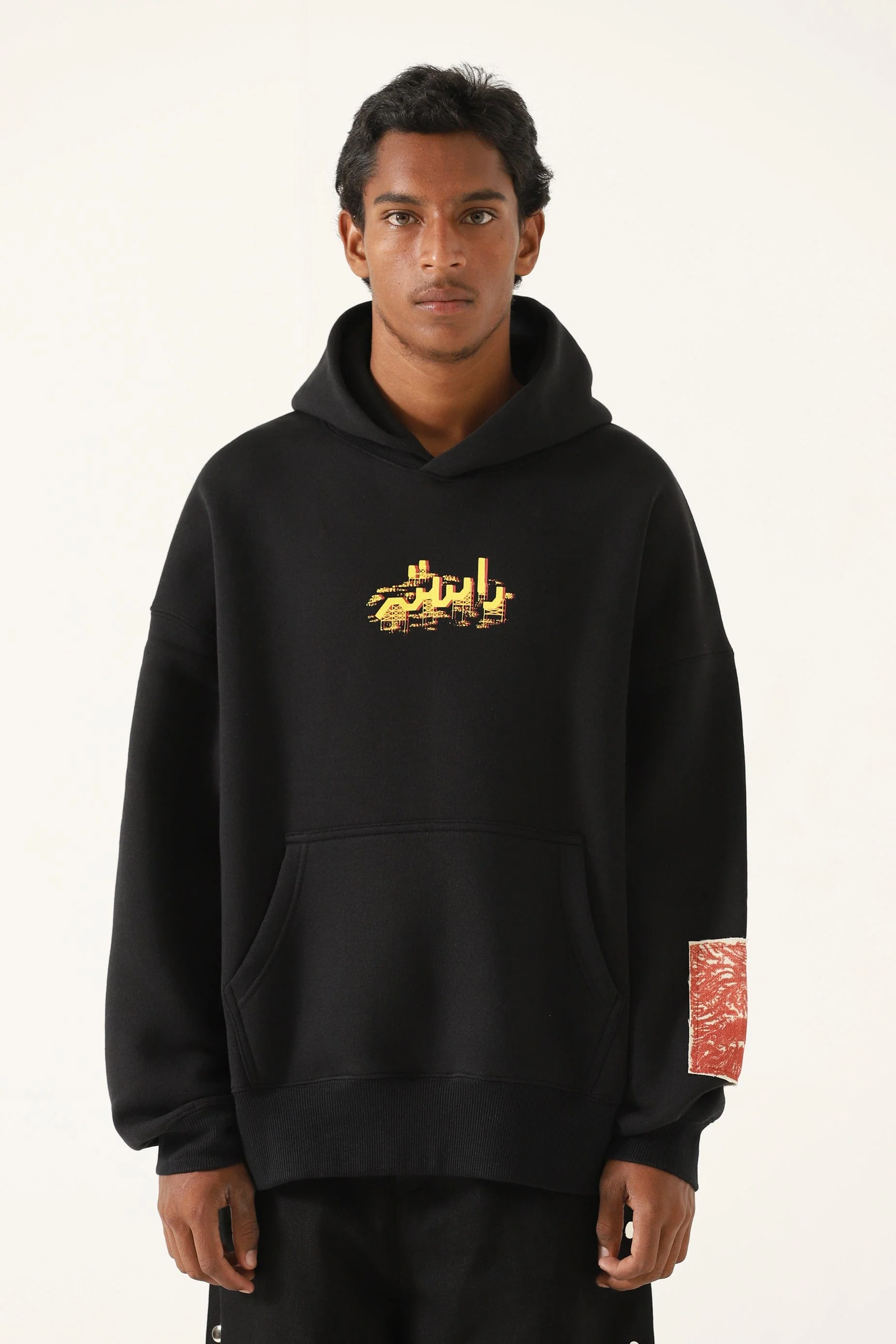 "Dead by dawn" printed poster hoodie - Image 2