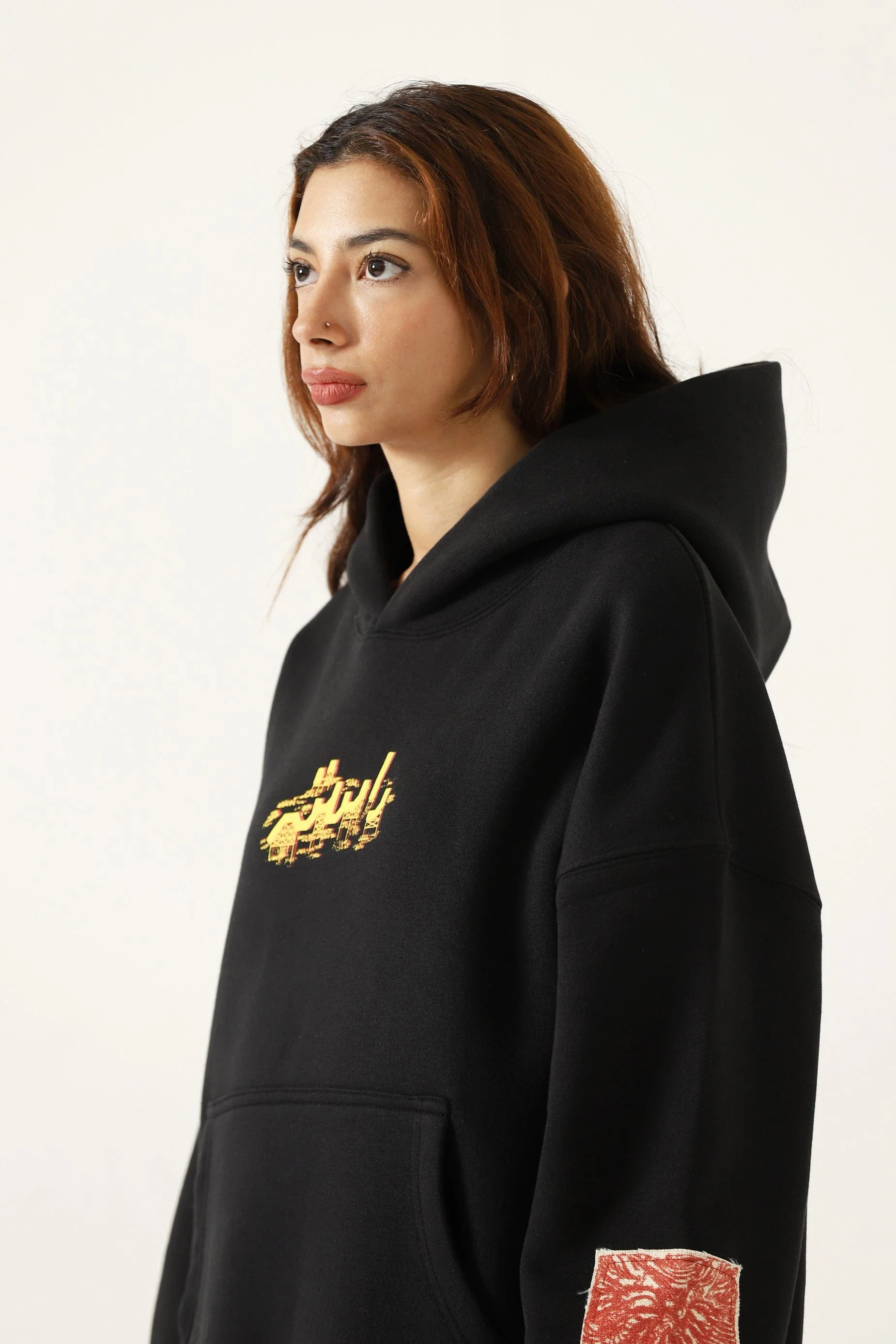 "Dead by dawn" printed poster hoodie - Image 9
