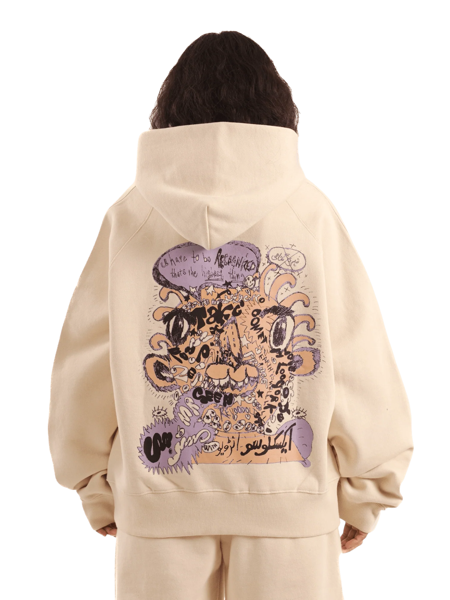 Delancey cream hoodie - Image 10