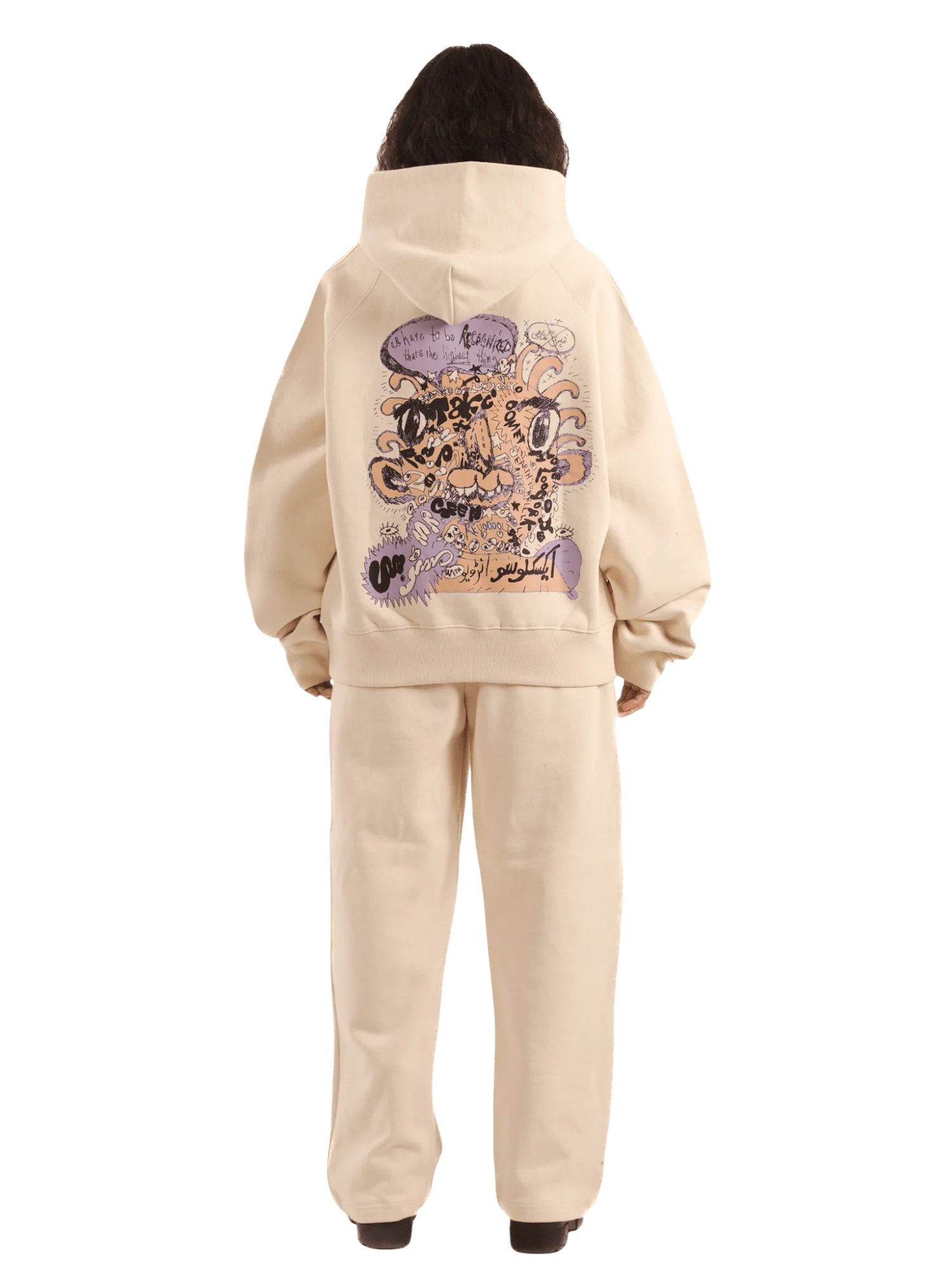 Delancey cream hoodie - Image 11