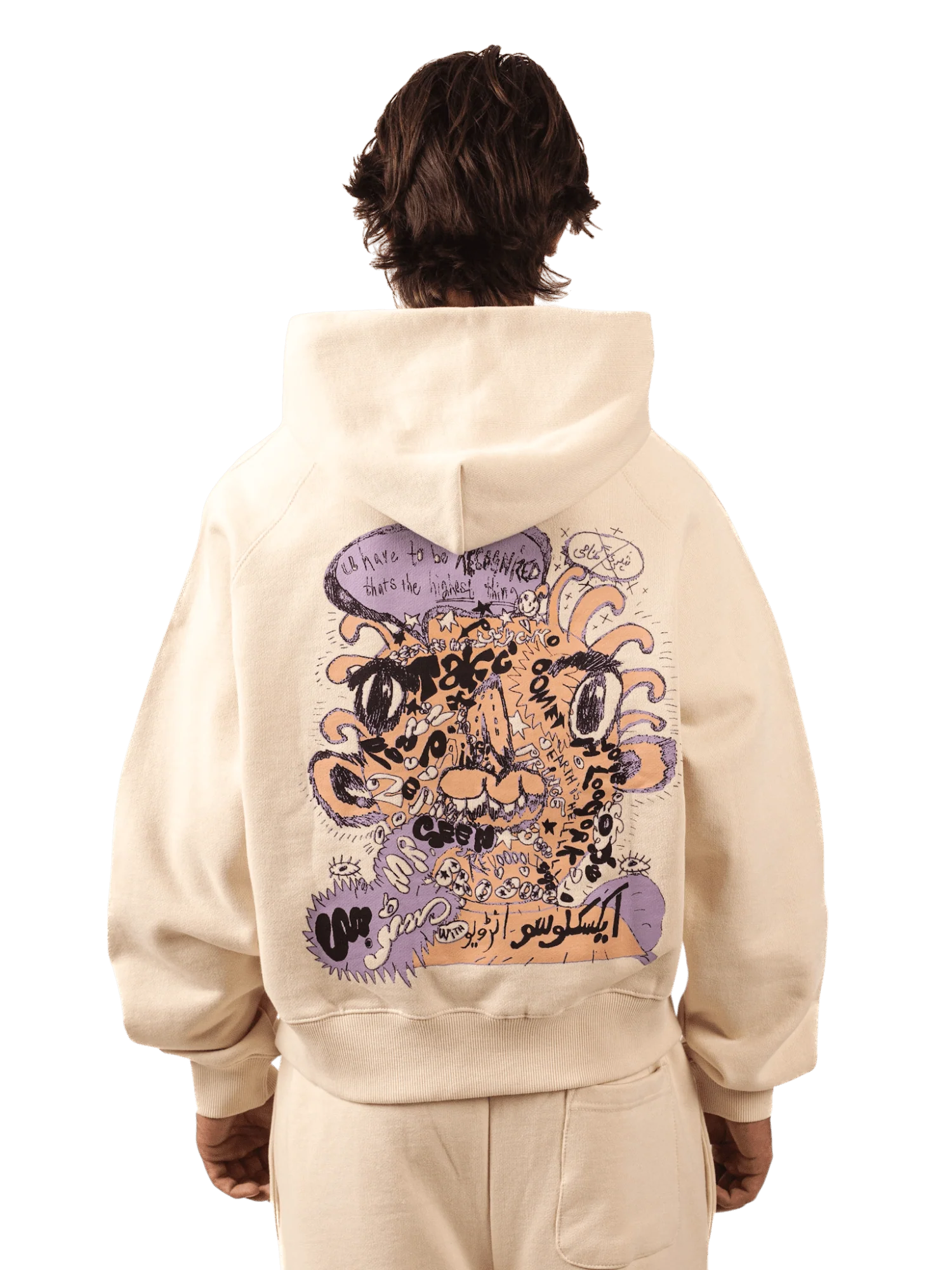 Delancey cream hoodie - Image 7