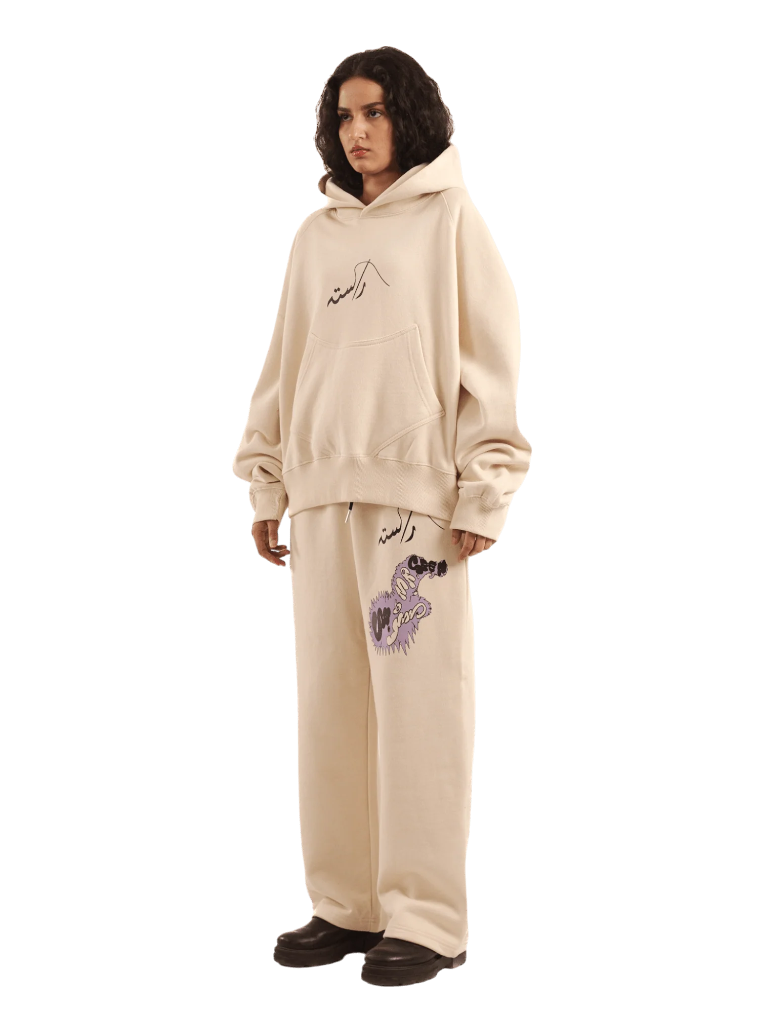Delancey cream hoodie - Image 9