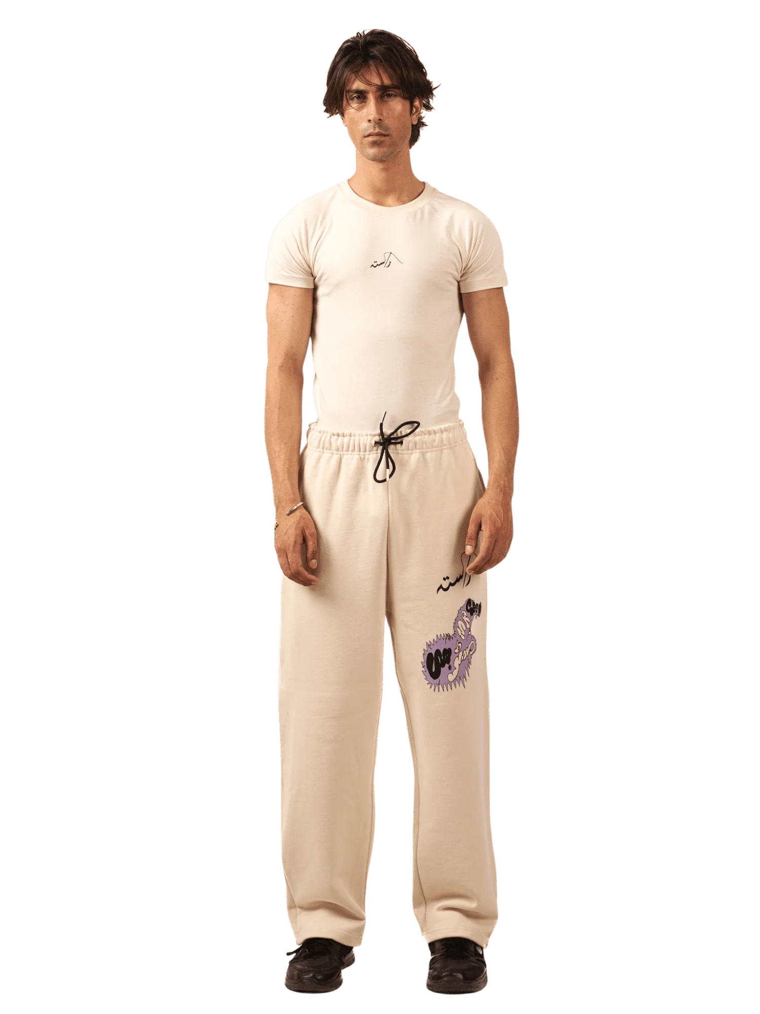 Delancey cream sweatpants - Image 4