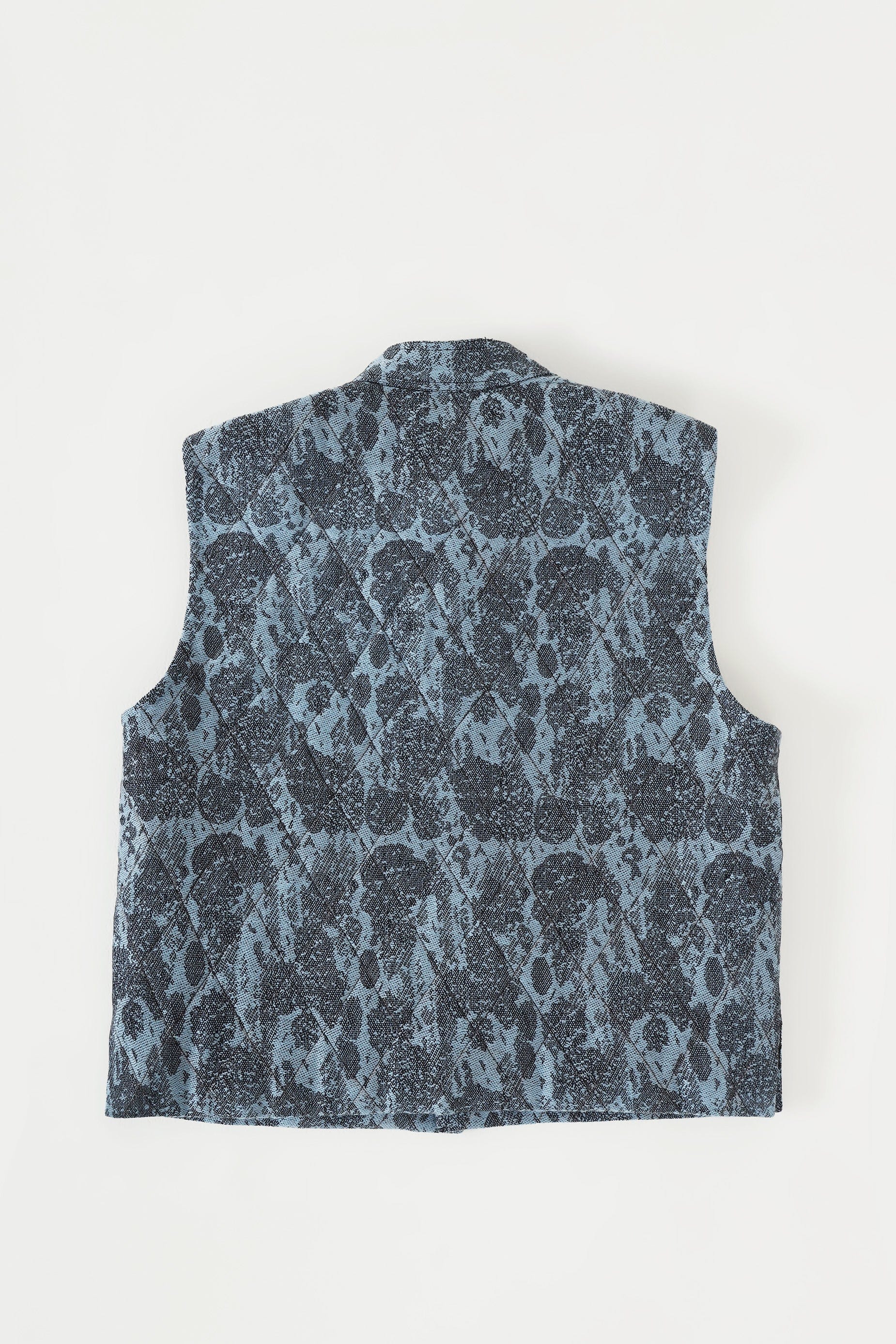 "Delhi" handwoven jacqaurd vest - Image 11