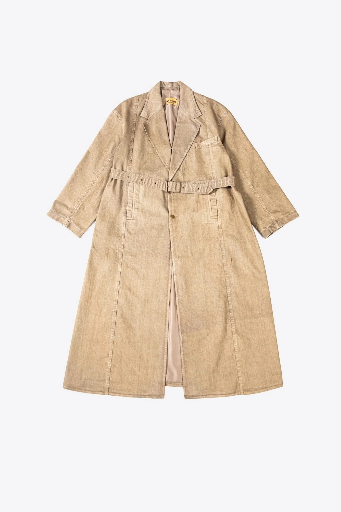 Desert drift denim long coat - Image 3