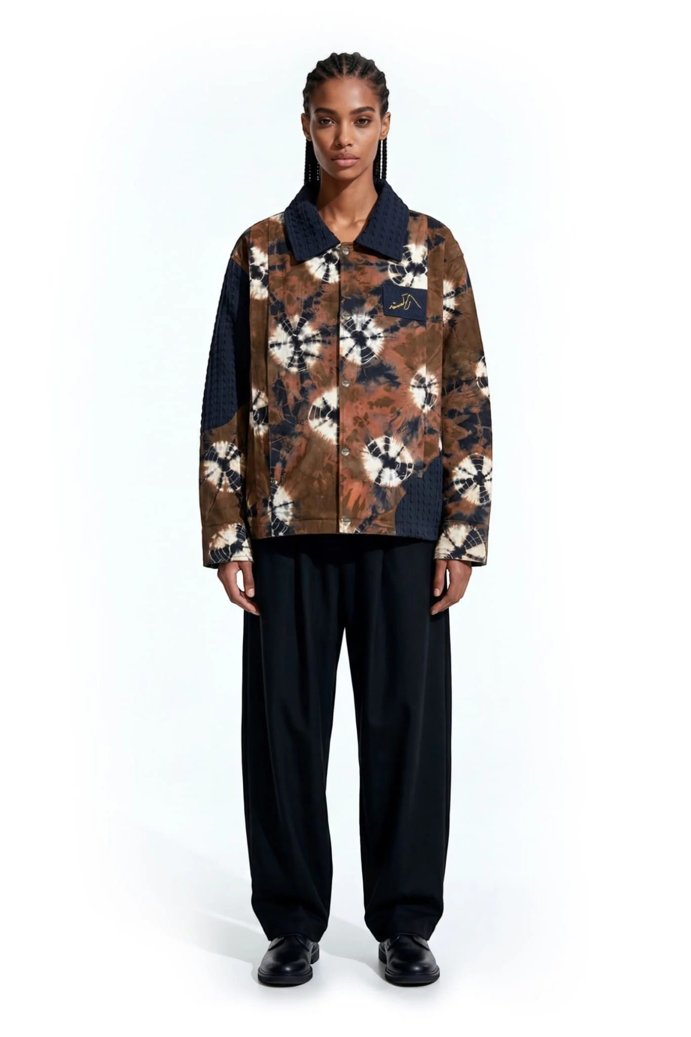 Dyed horizon coach jacket - Image 9