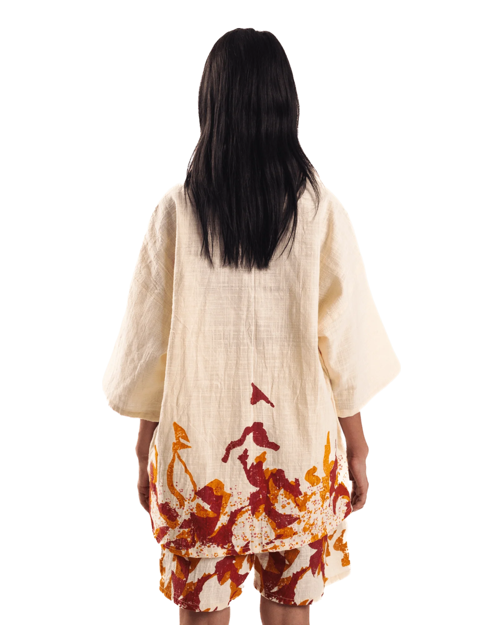 "Ember mosaic" button-down - Image 7