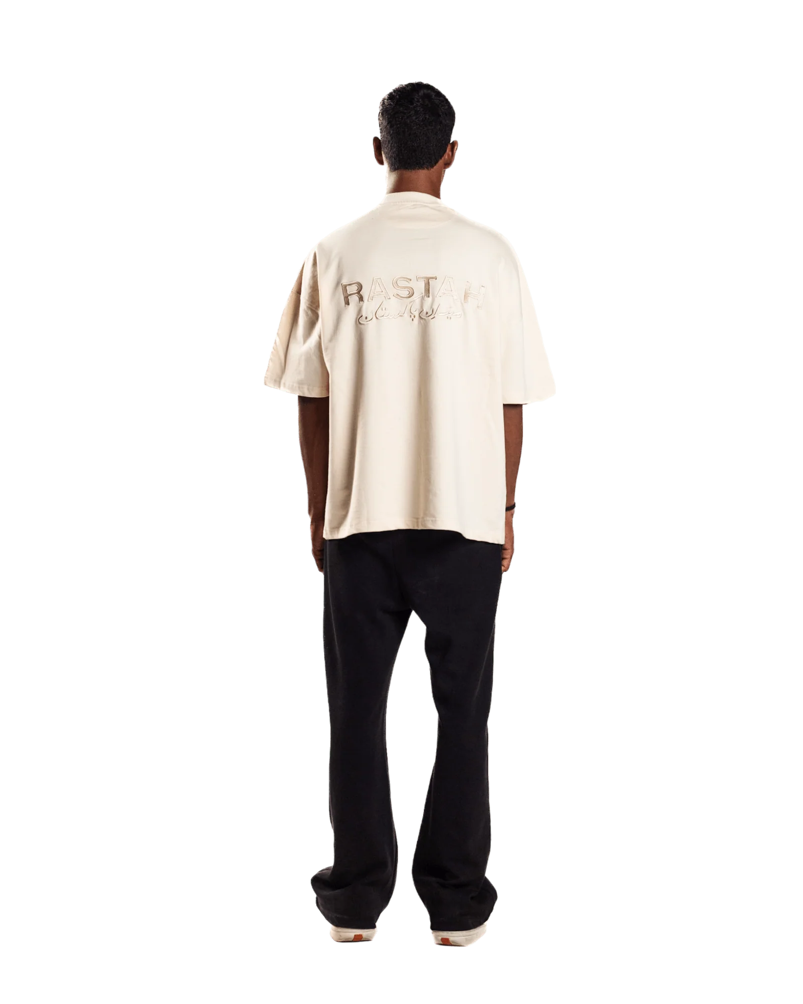 Embroidered beige made in PAK T-shirt (V2) - Image 9
