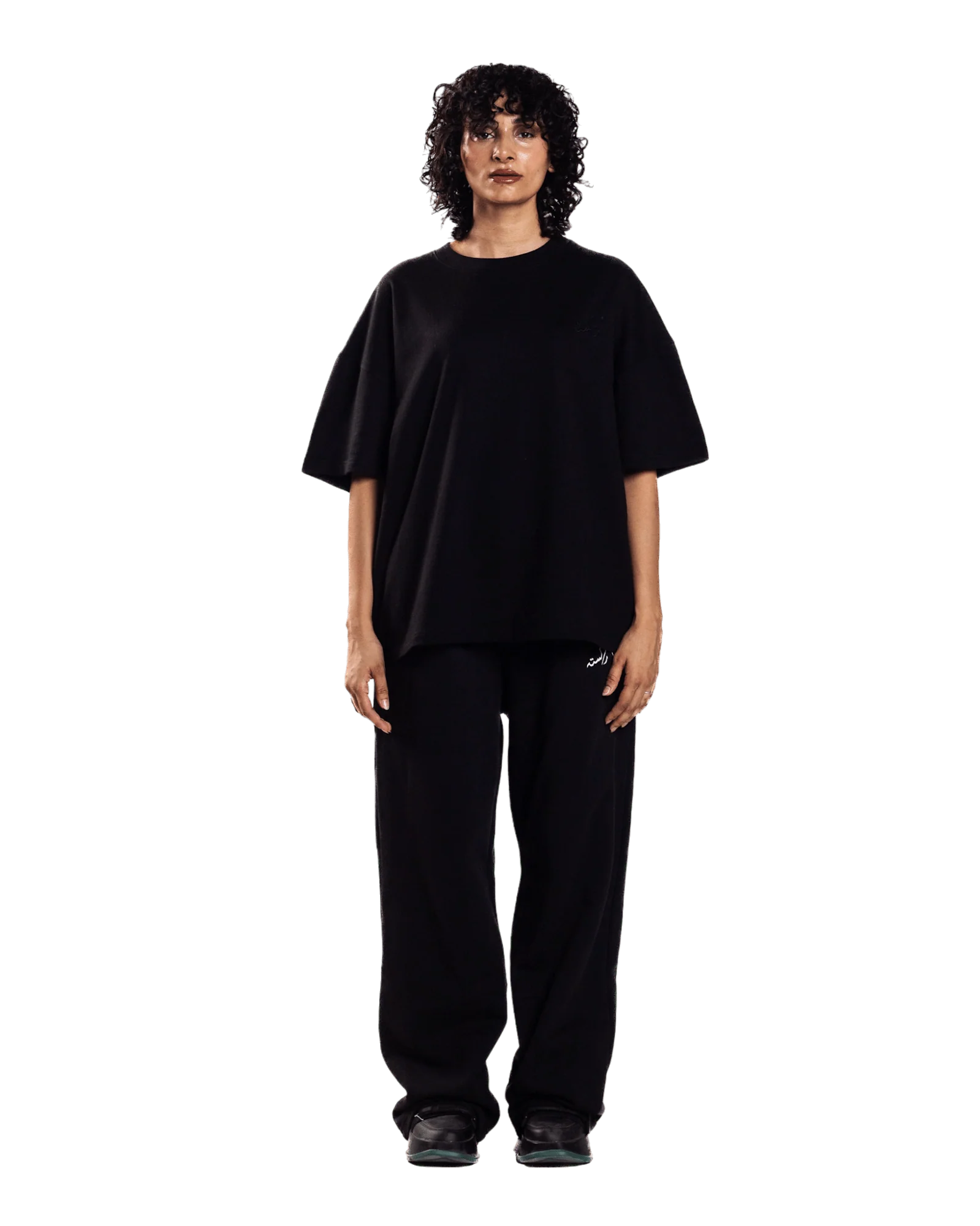 Embroidered black made in PAK T-shirt (V1) - Image 11
