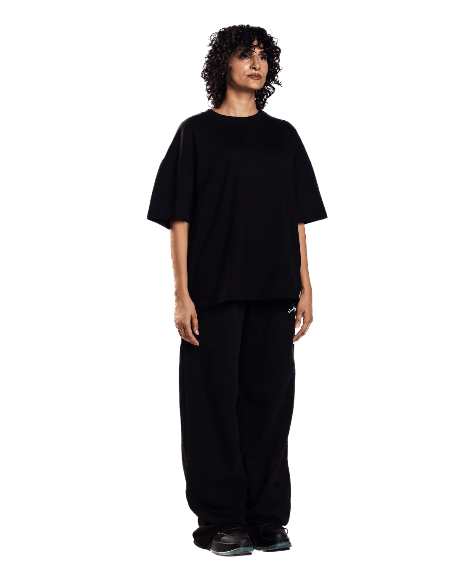 Embroidered black made in PAK T-shirt (V1) - Image 13