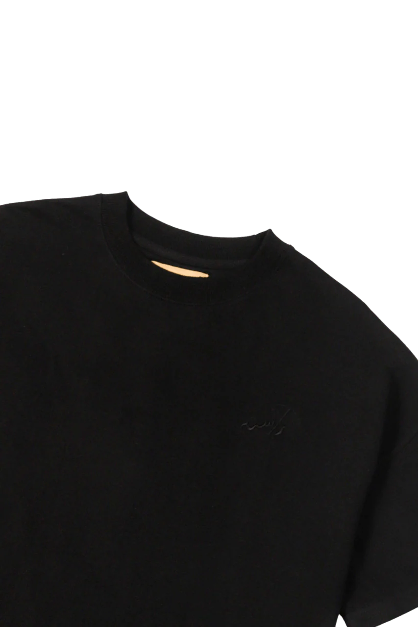 Embroidered black made in PAK T-shirt (V1) - Image 18