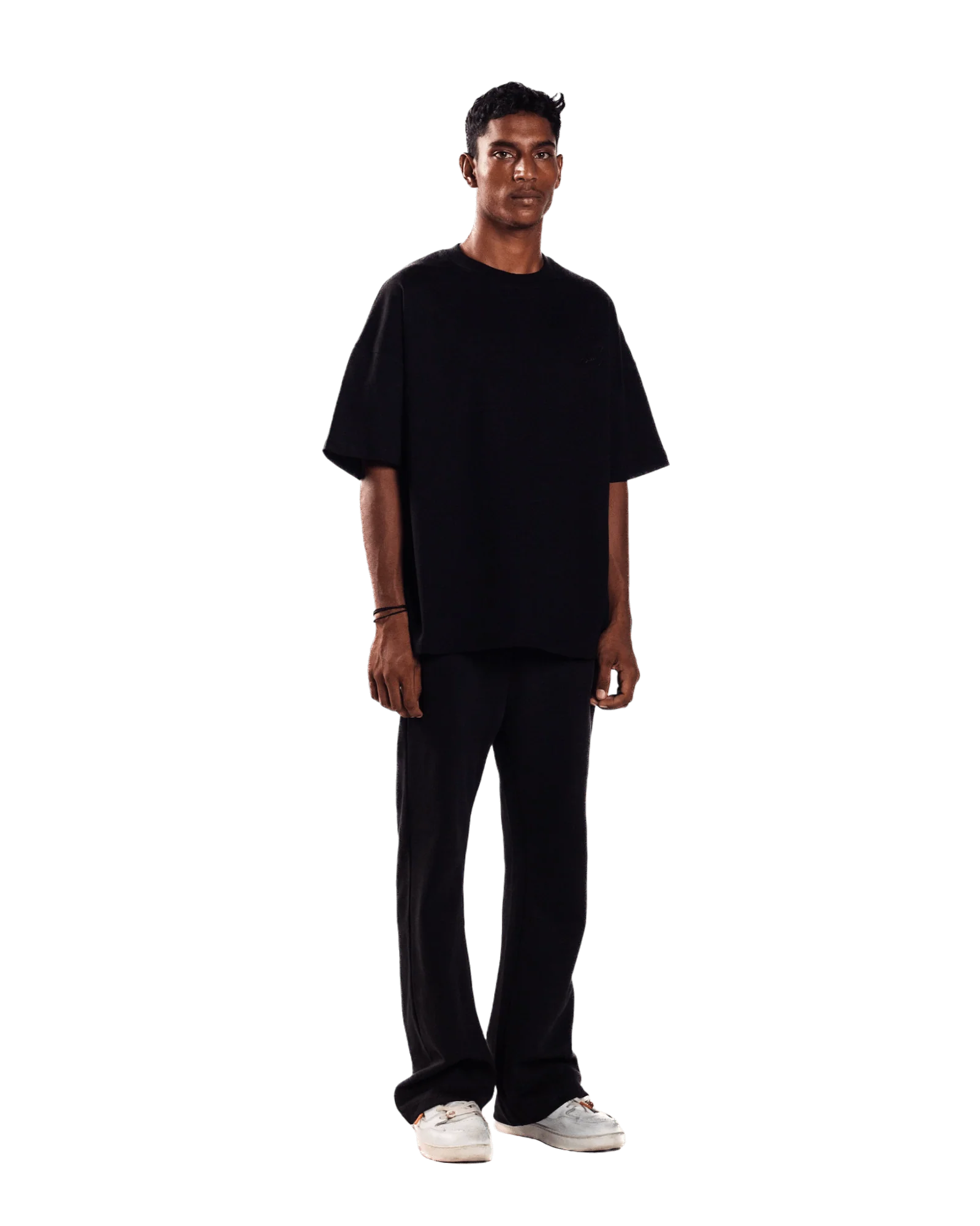 Embroidered black made in PAK T-shirt (V1) - Image 7