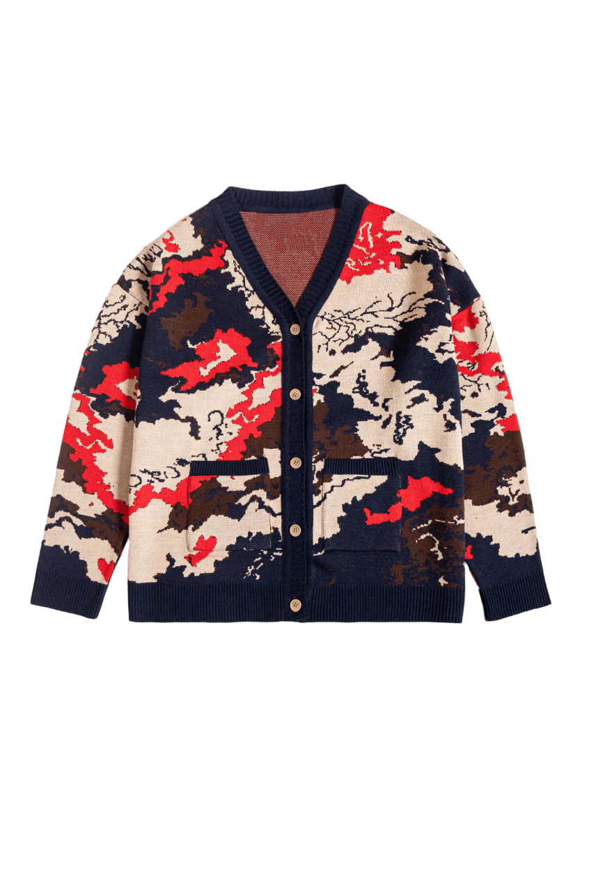 "Eternal sunshine" jacquard cardigan - Image 2
