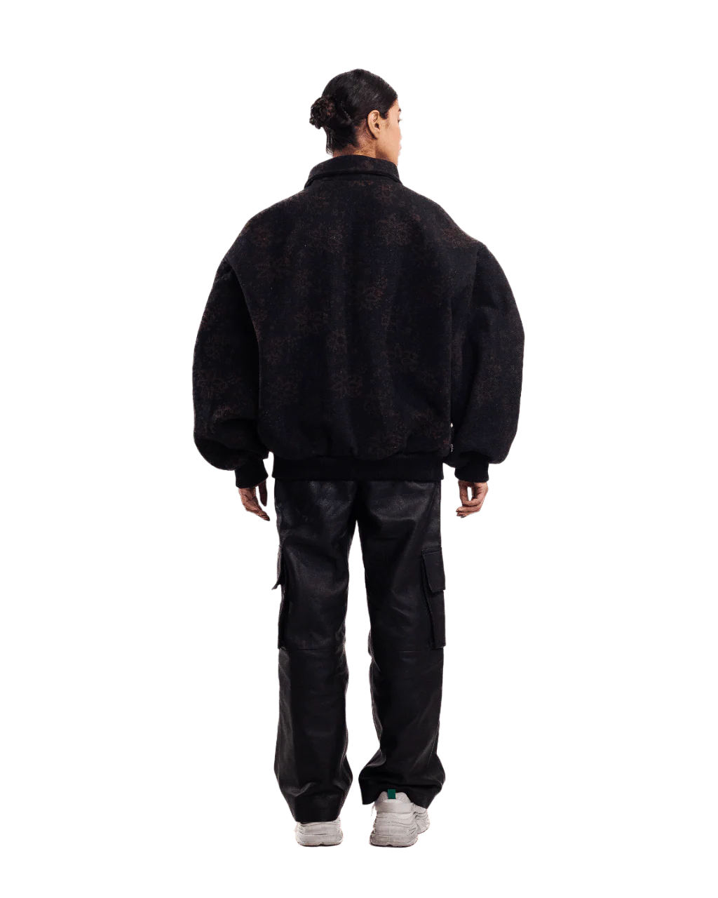 "Apex" block print bomber jacket - Image 5