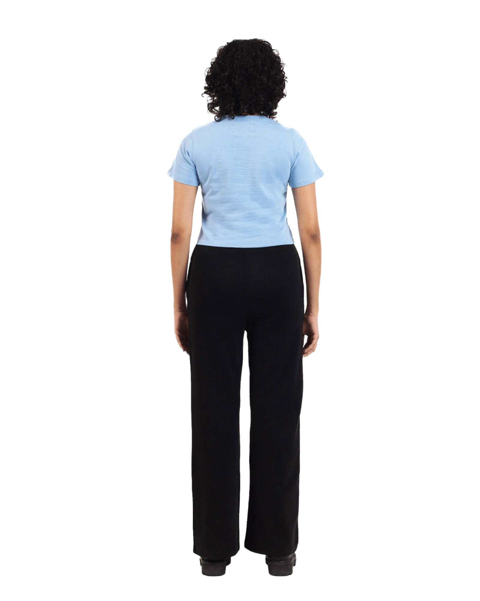 "Radiant horizon" baby blue crop top - Image 6