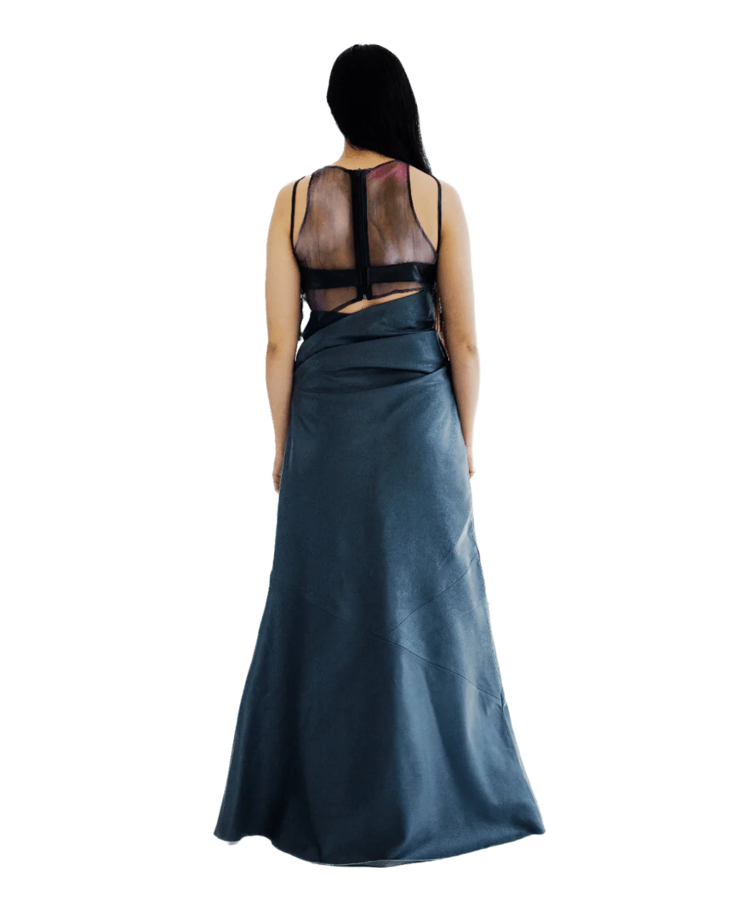 "Serpentines garden" leather top - Image 6