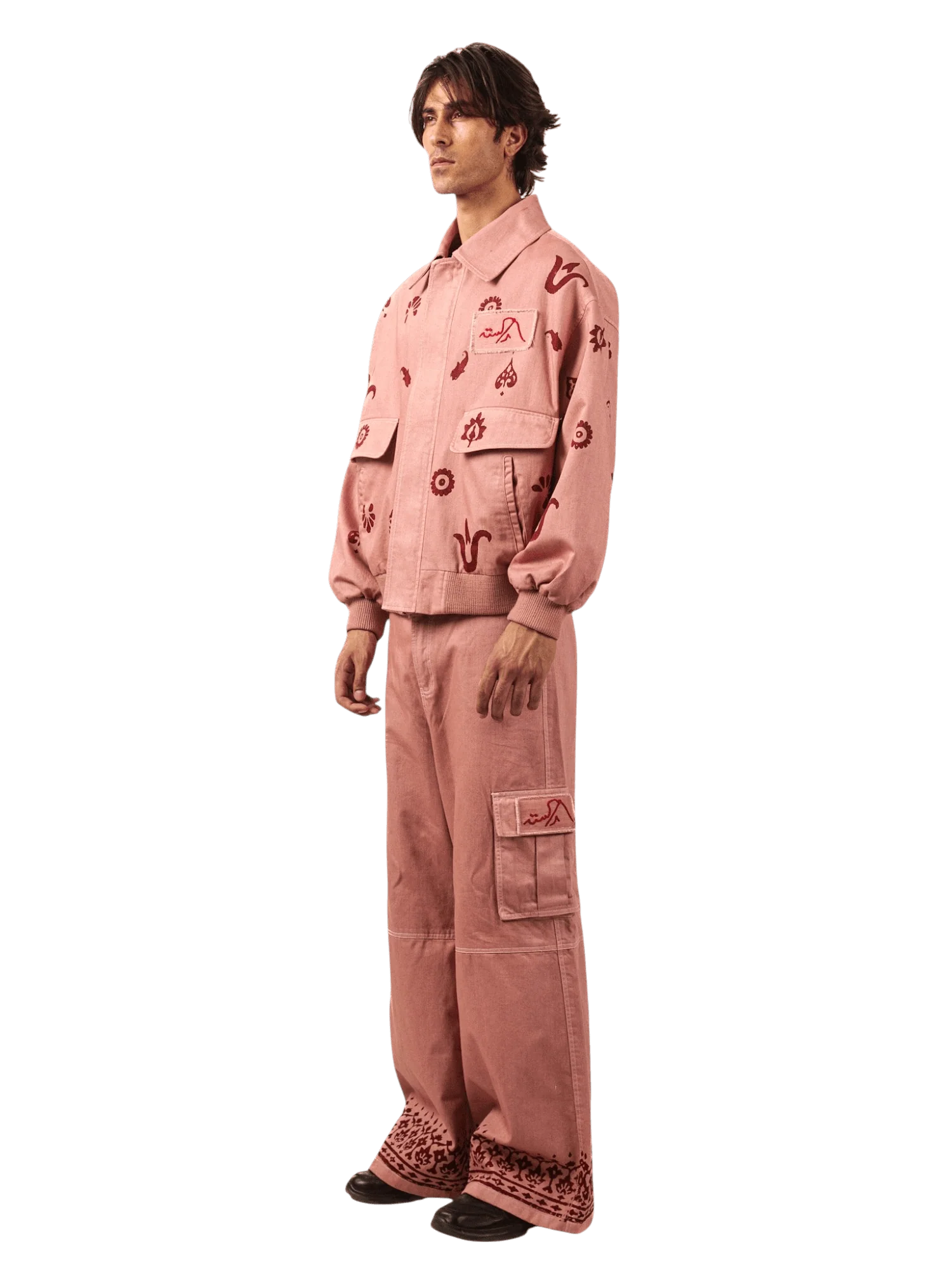 Falaknuma pink bomber jacket - Image 6