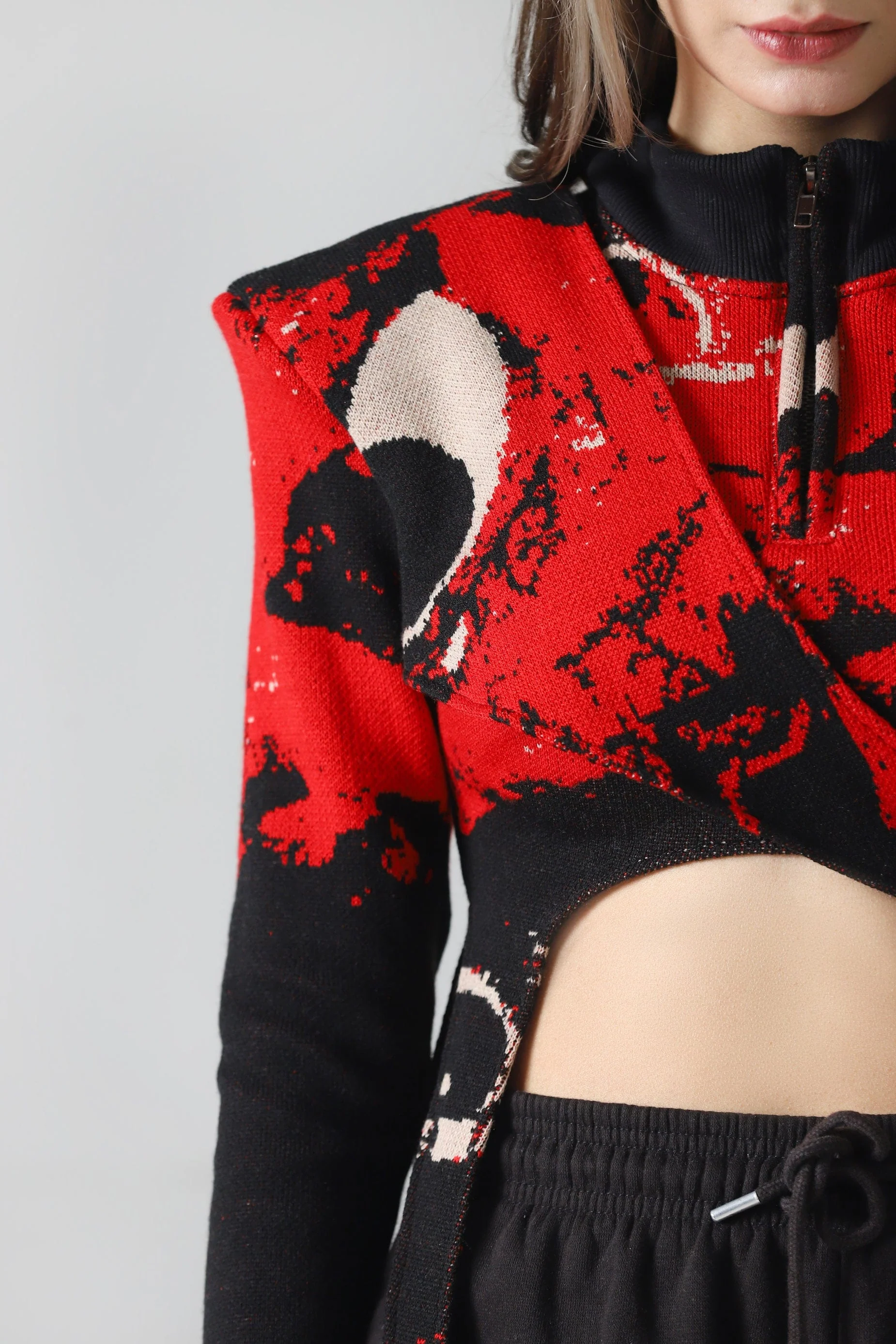 "See and be seen" knitted tactical sweater - Image 5