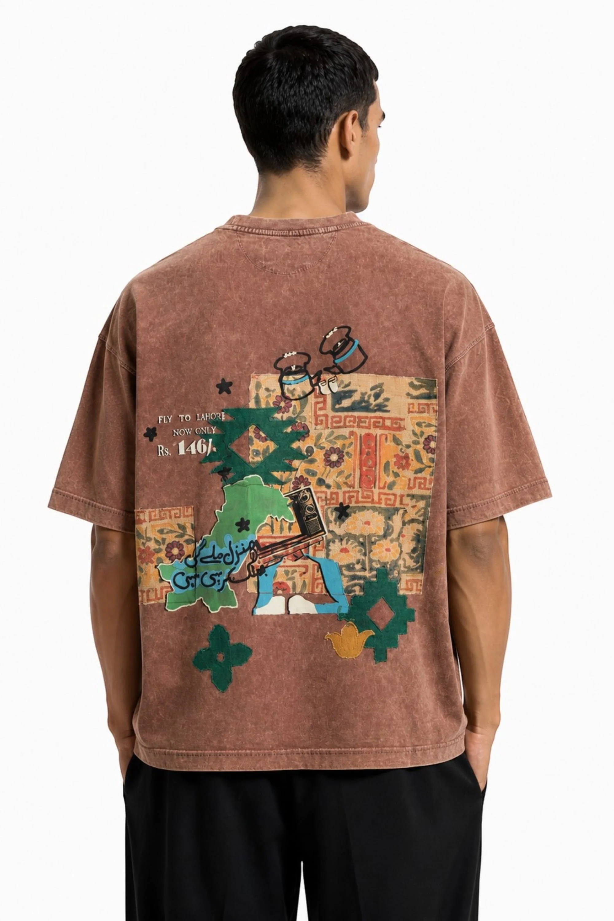 Fly To Lahore T-Shirt - Image 2