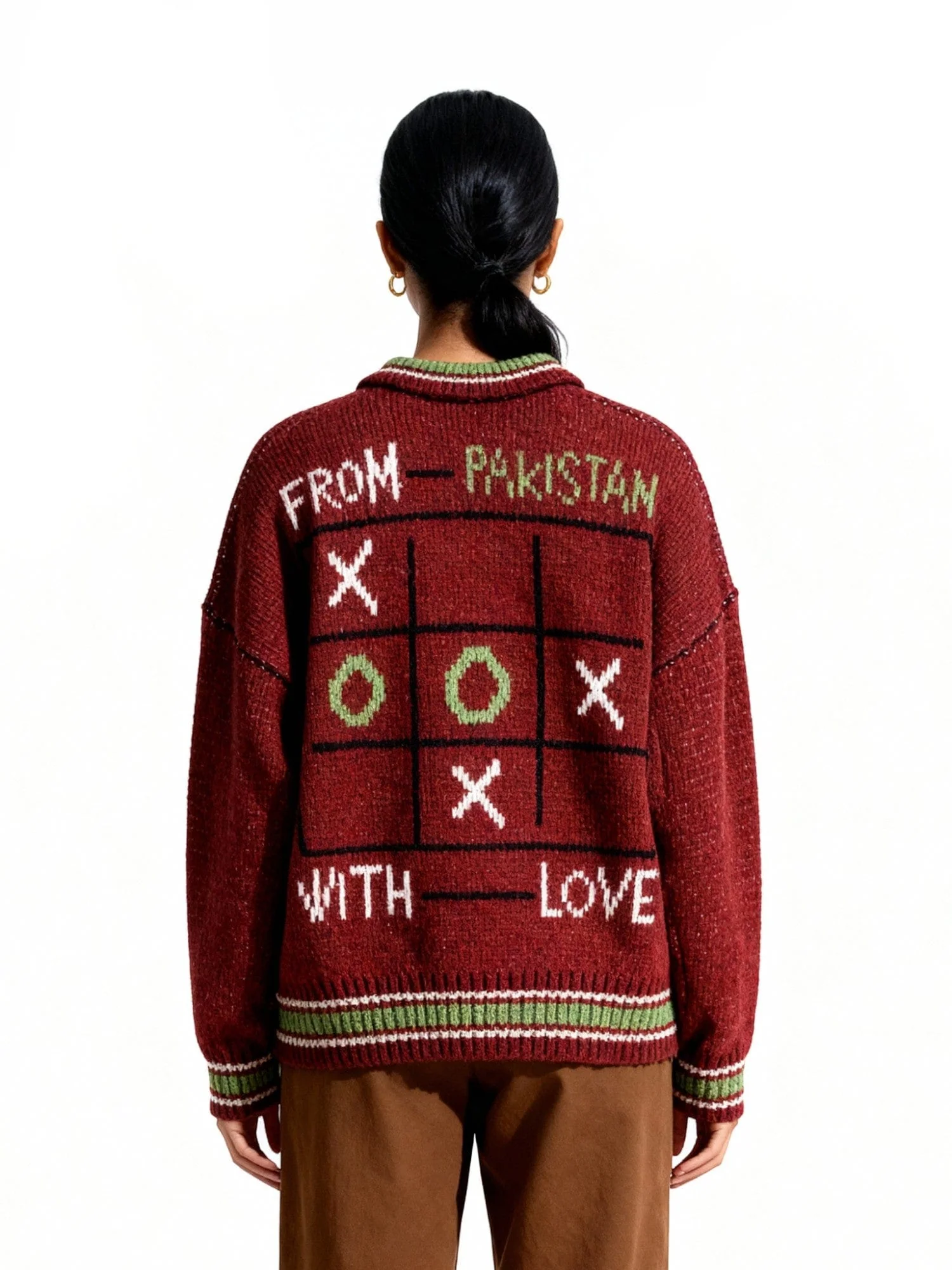 "From Pakistan with love" knit pullover - Image 10