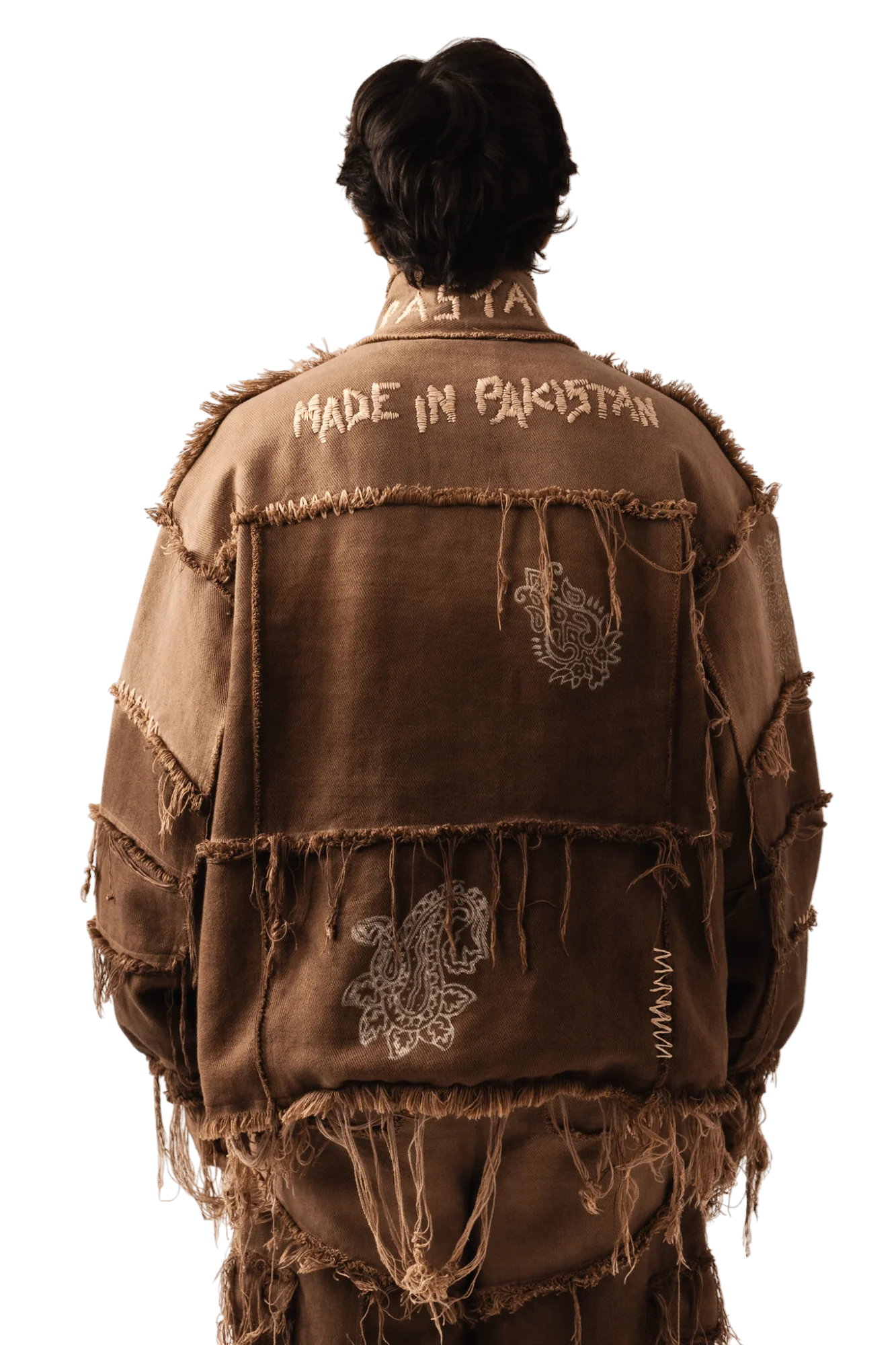 Frontier handworked denim jacket - Image 8