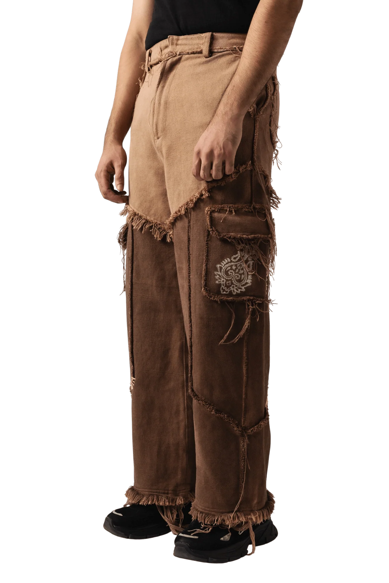 Frontier handworked denim pants - Image 5