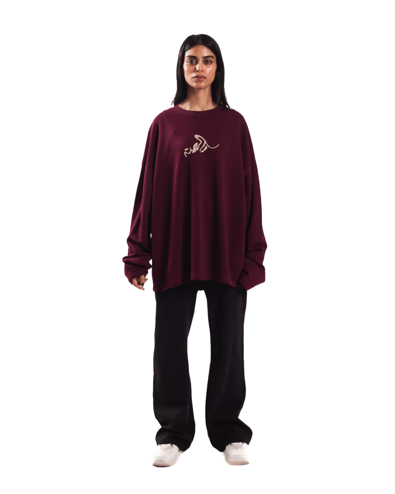 "Forever forest" maroon full-sleeve T-shirt - Image 8