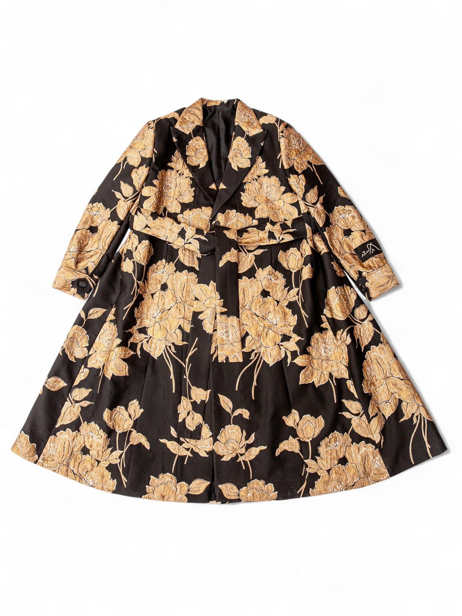 Golden peony coat - Image 3