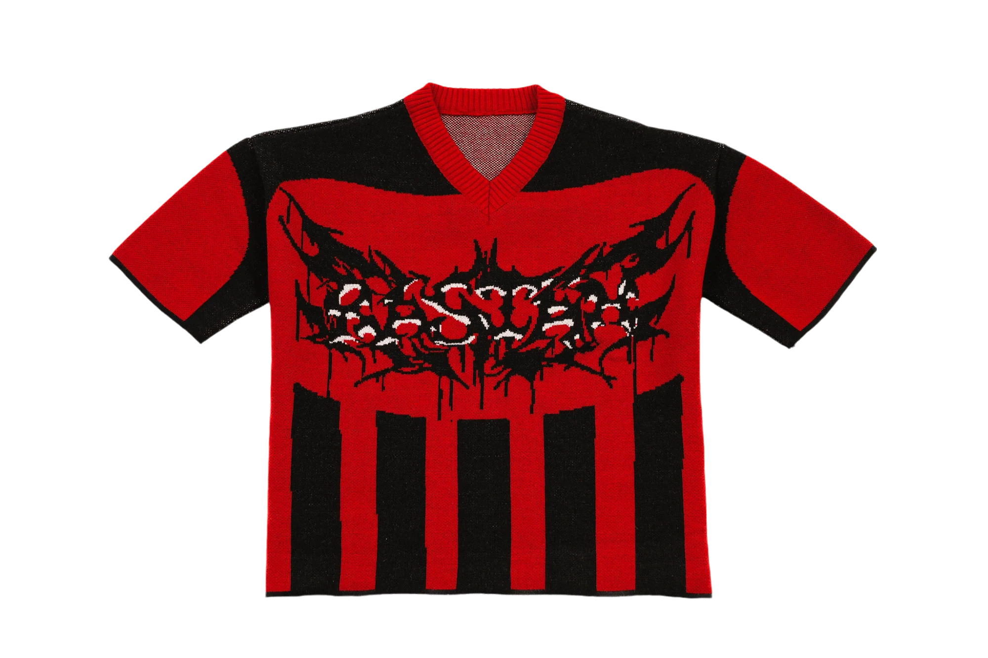 "Graffiti" jacquard crop top - Image 14