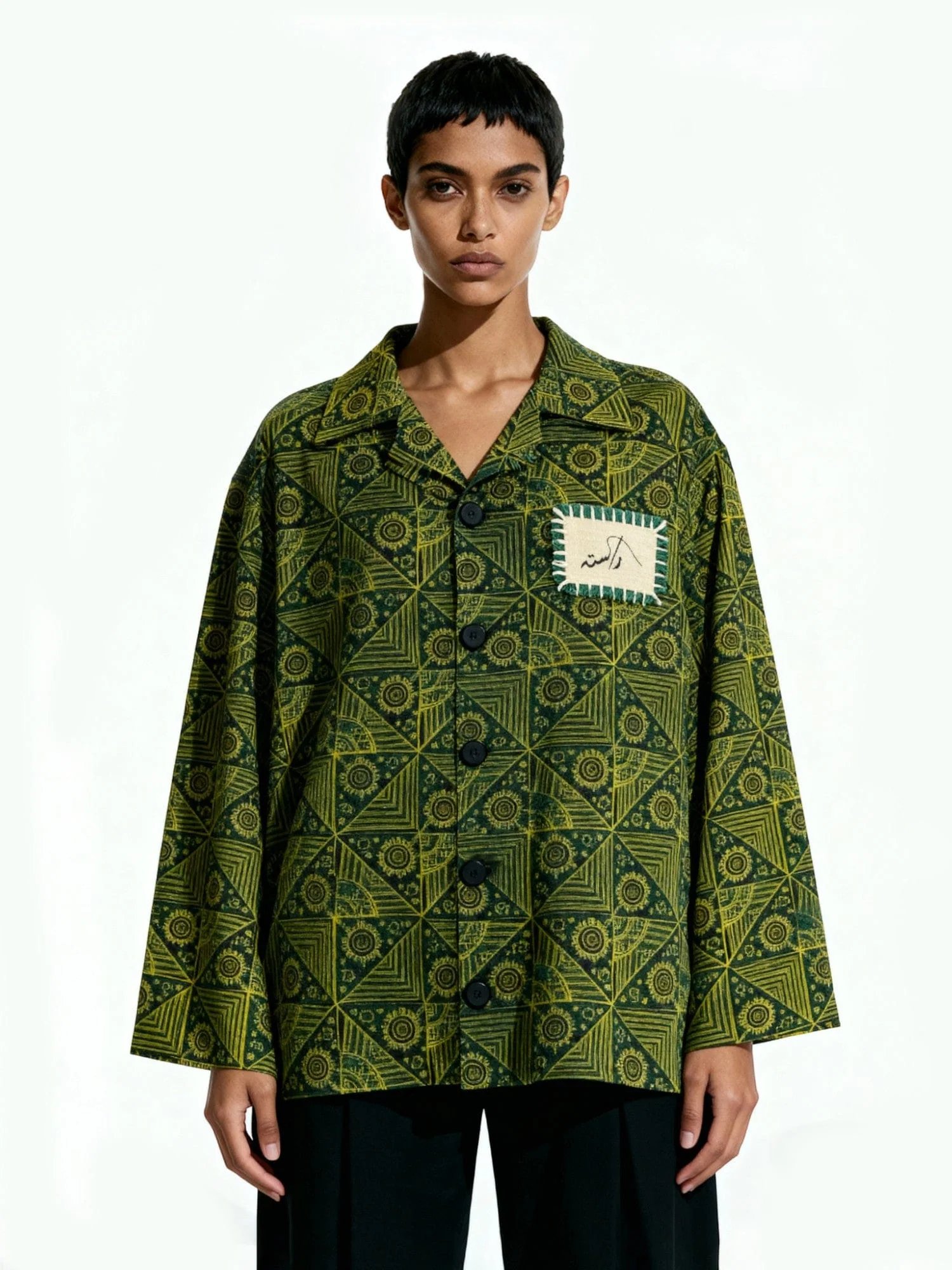 Juniper Ajrak button-down - Image 7