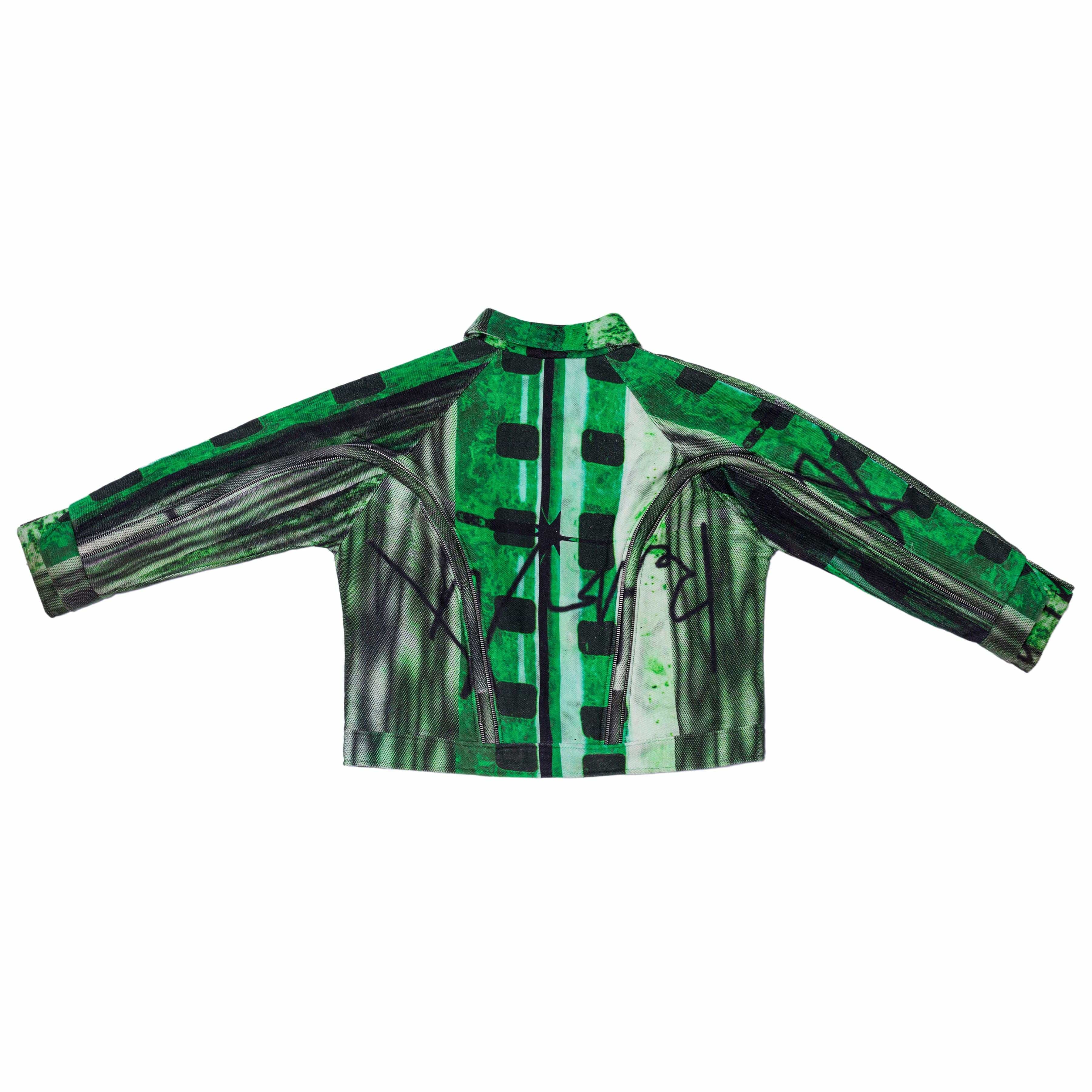 Viper print tube jacket - Image 2