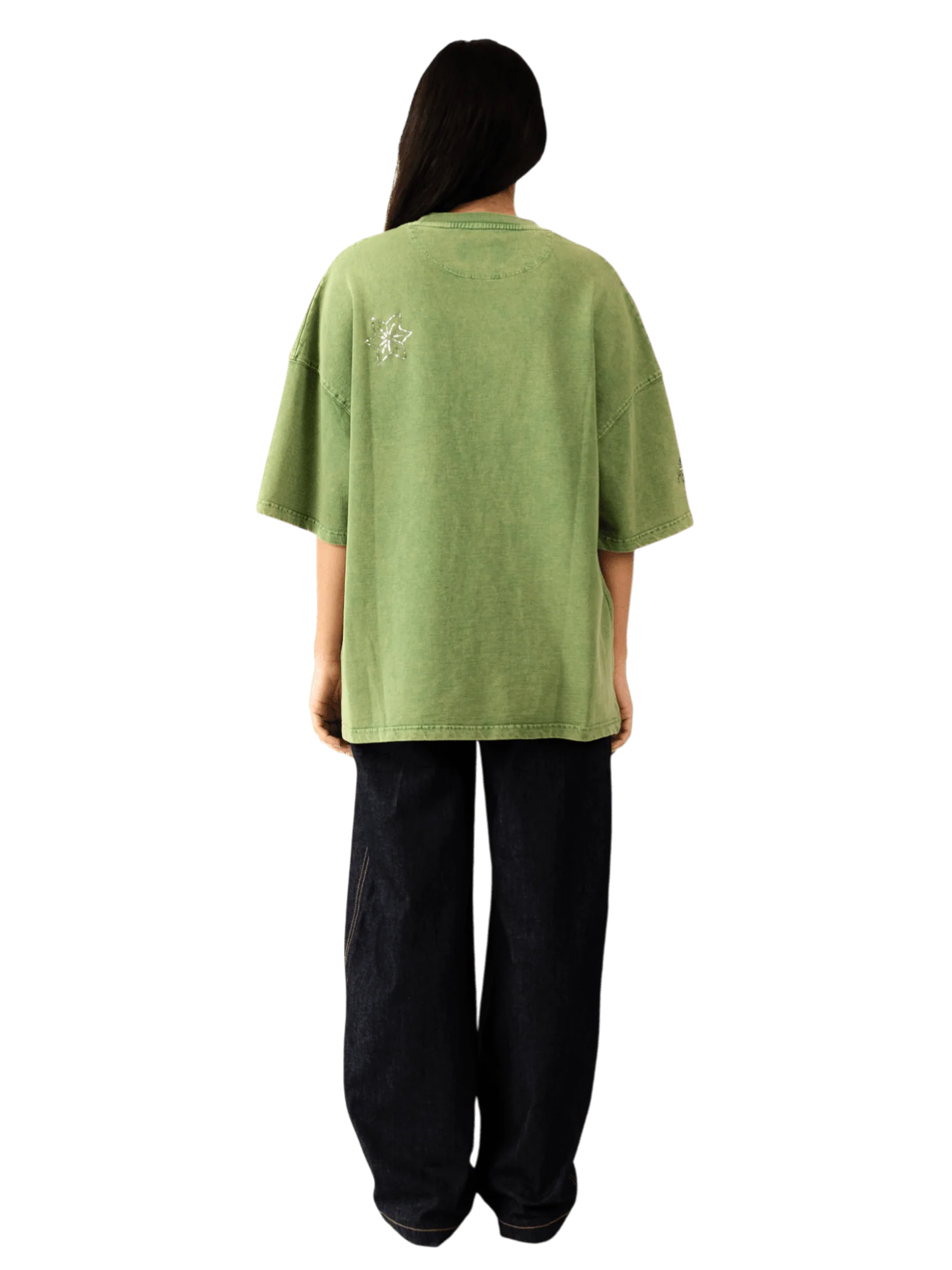 Green mirage T-shirt - Image 14