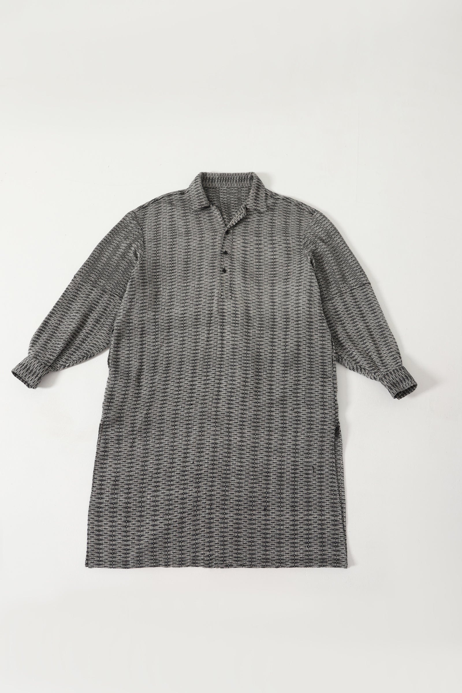 Grey handwoven kameez (long shirt)