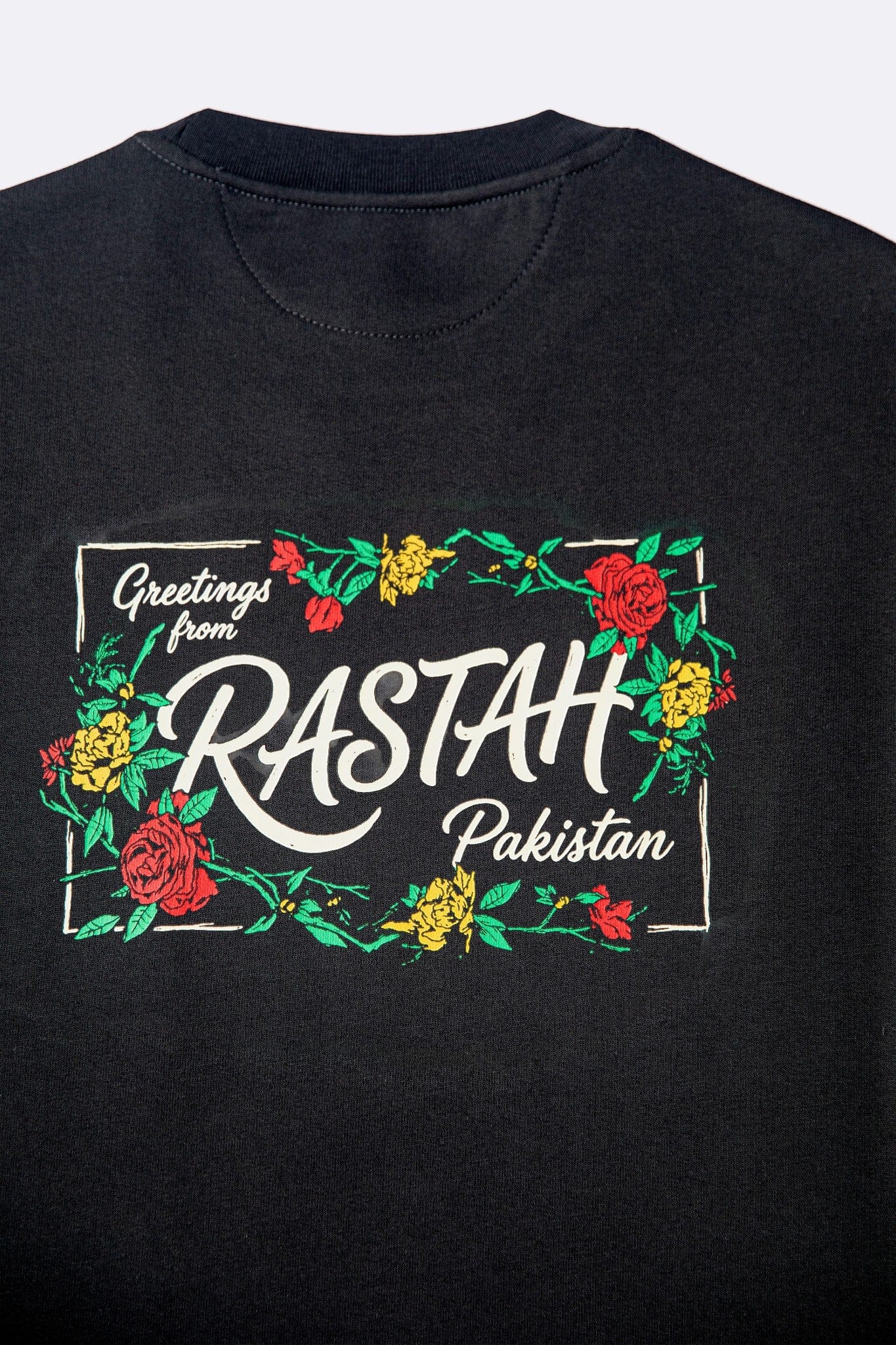 Grey postcard T-shirt - Image 11