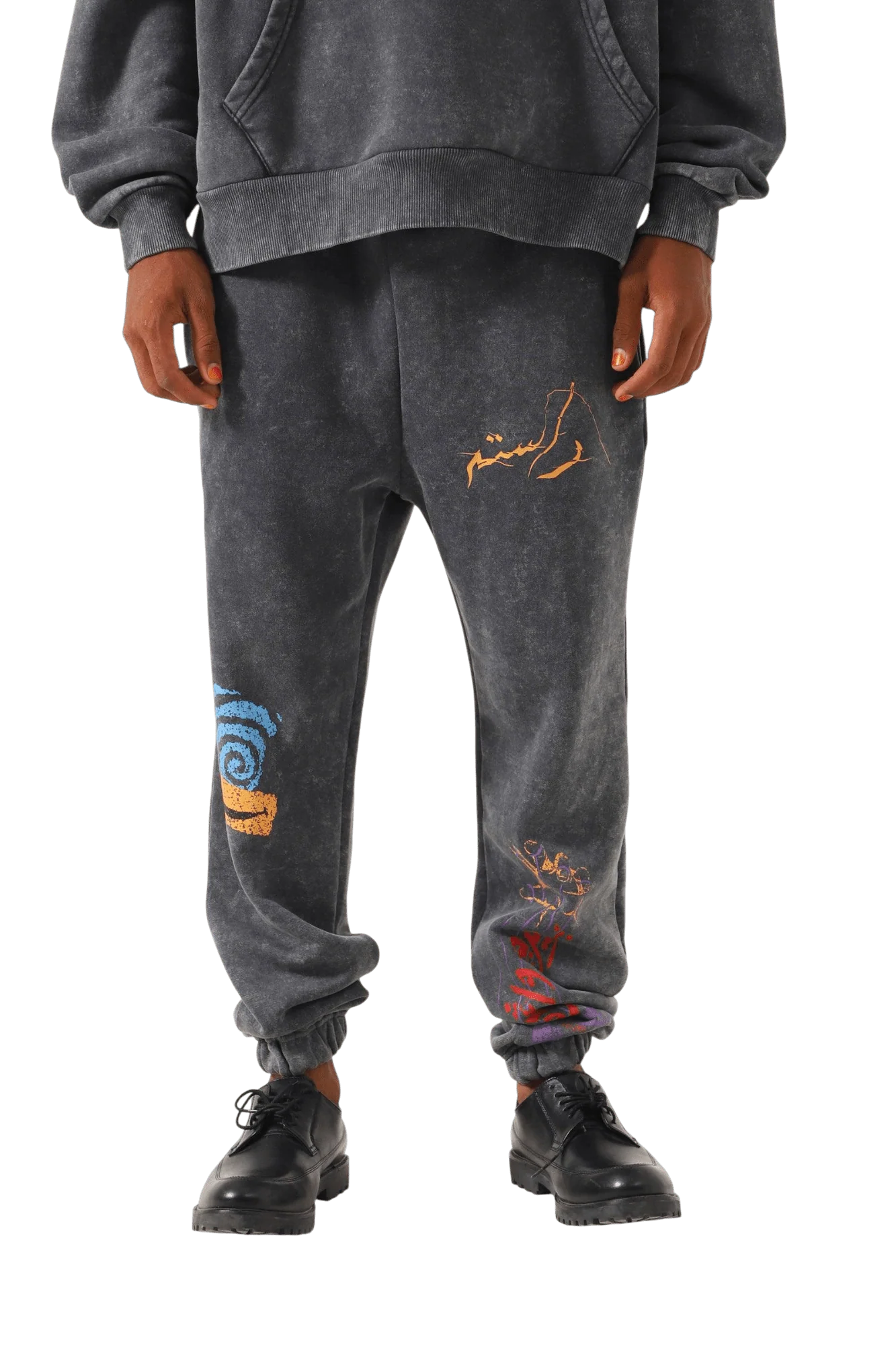 "Brain wash" grey sweatpants - Image 4