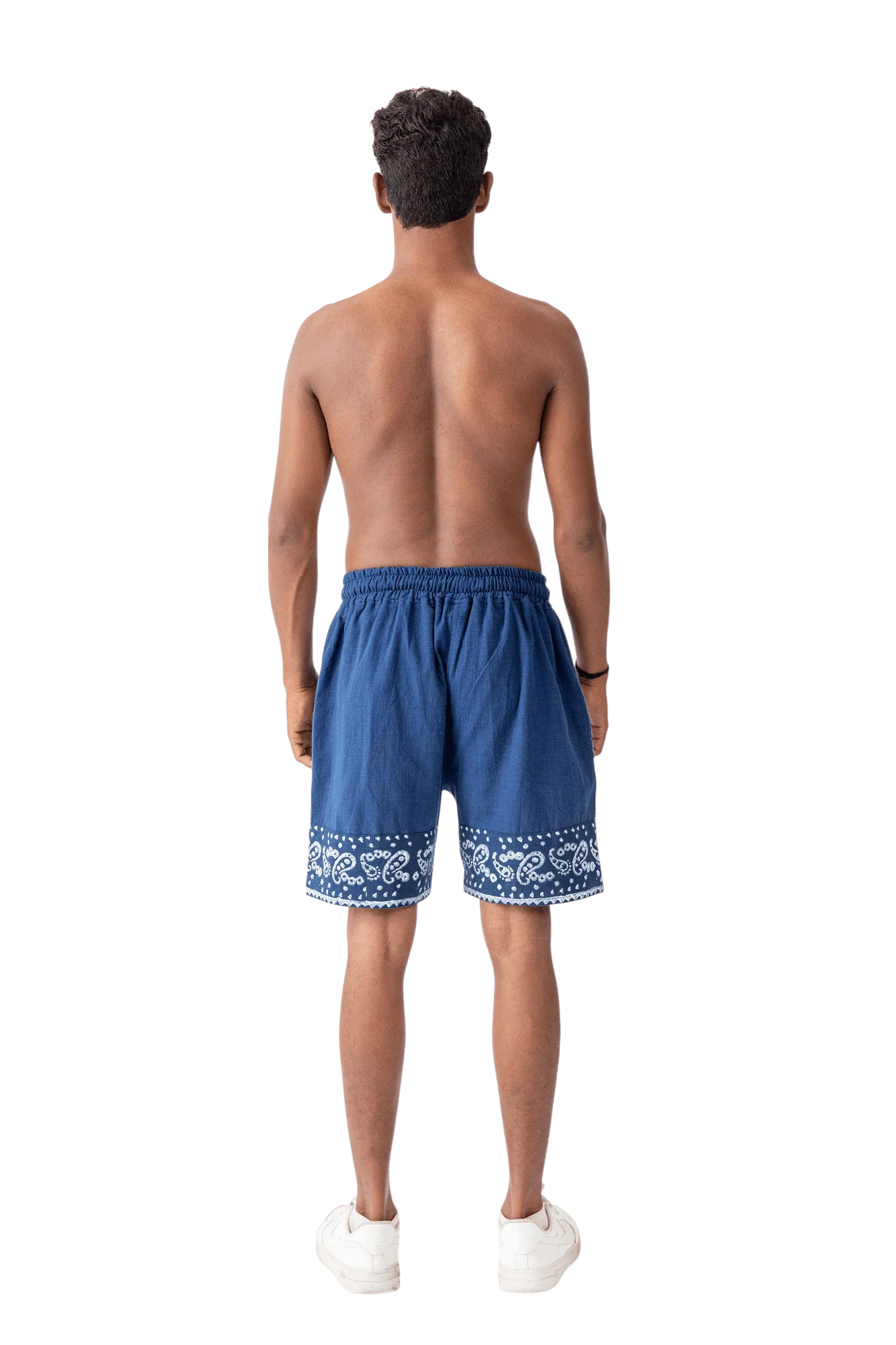 Gul-E-Neelam block print shorts - Image 8