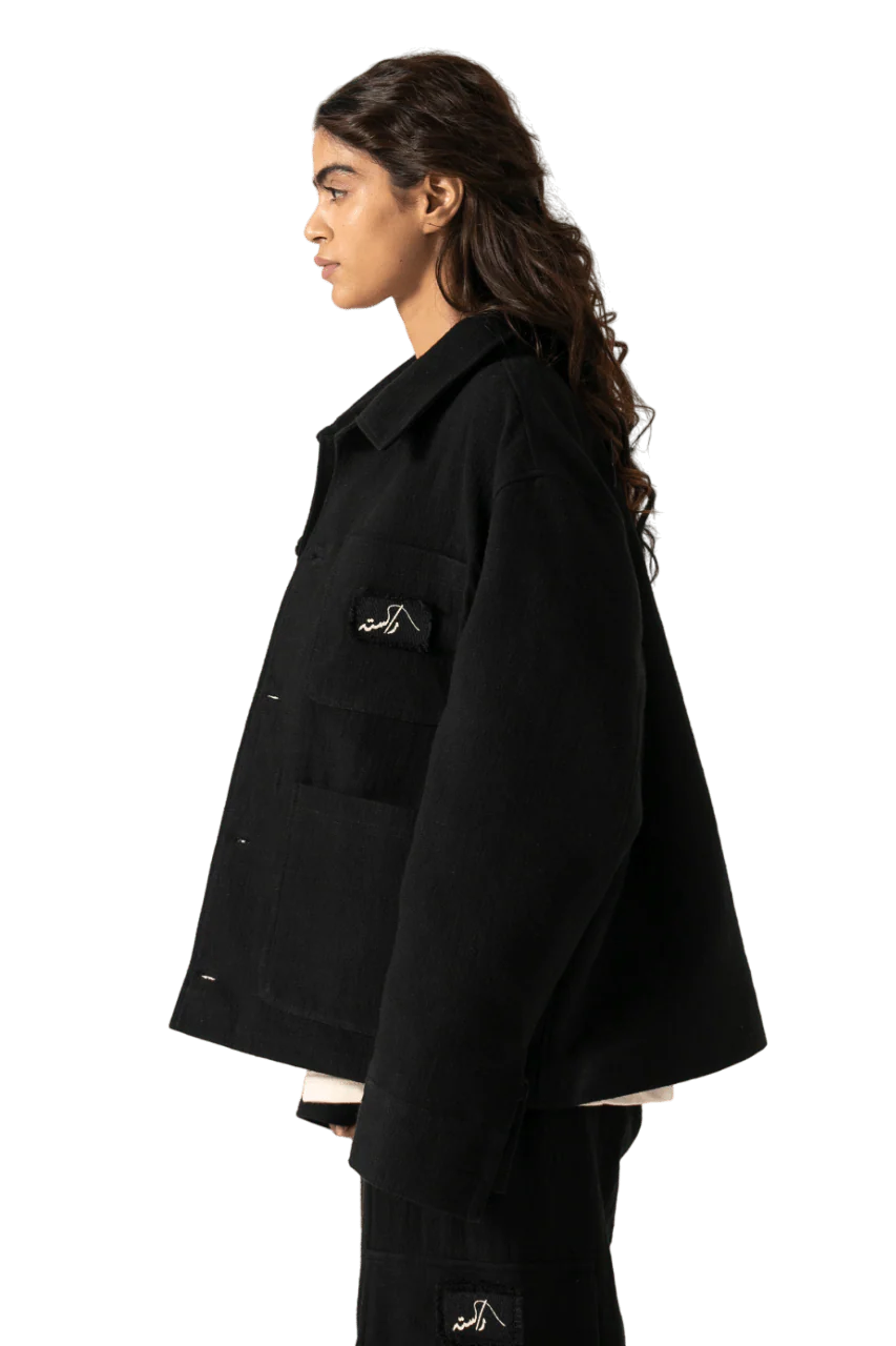Handwoven chore jacket - Image 6