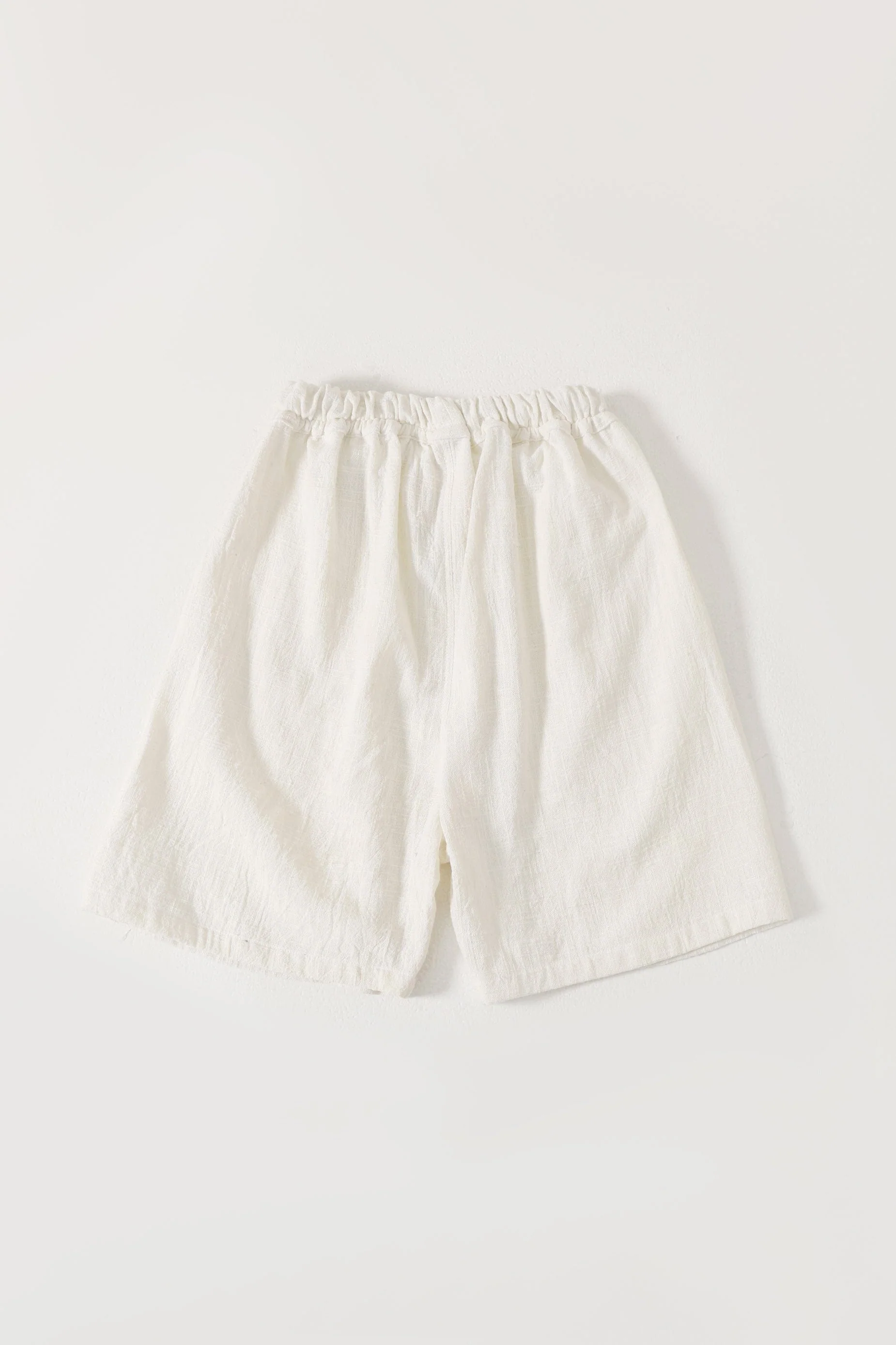 Handwoven pink logo shorts - Image 6